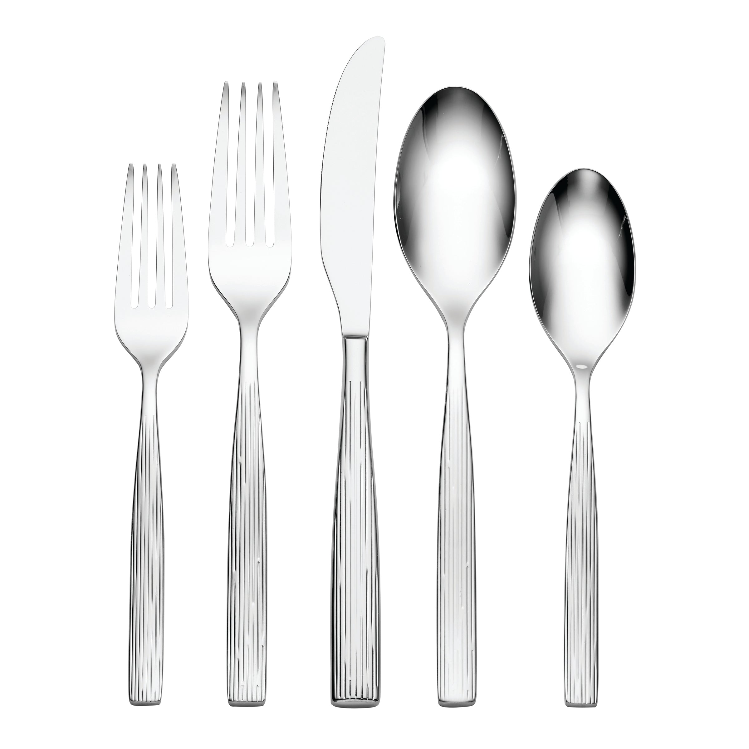 Oneida Ensley 20-Piece Stainless Steel Flatware Set – Timeless Design