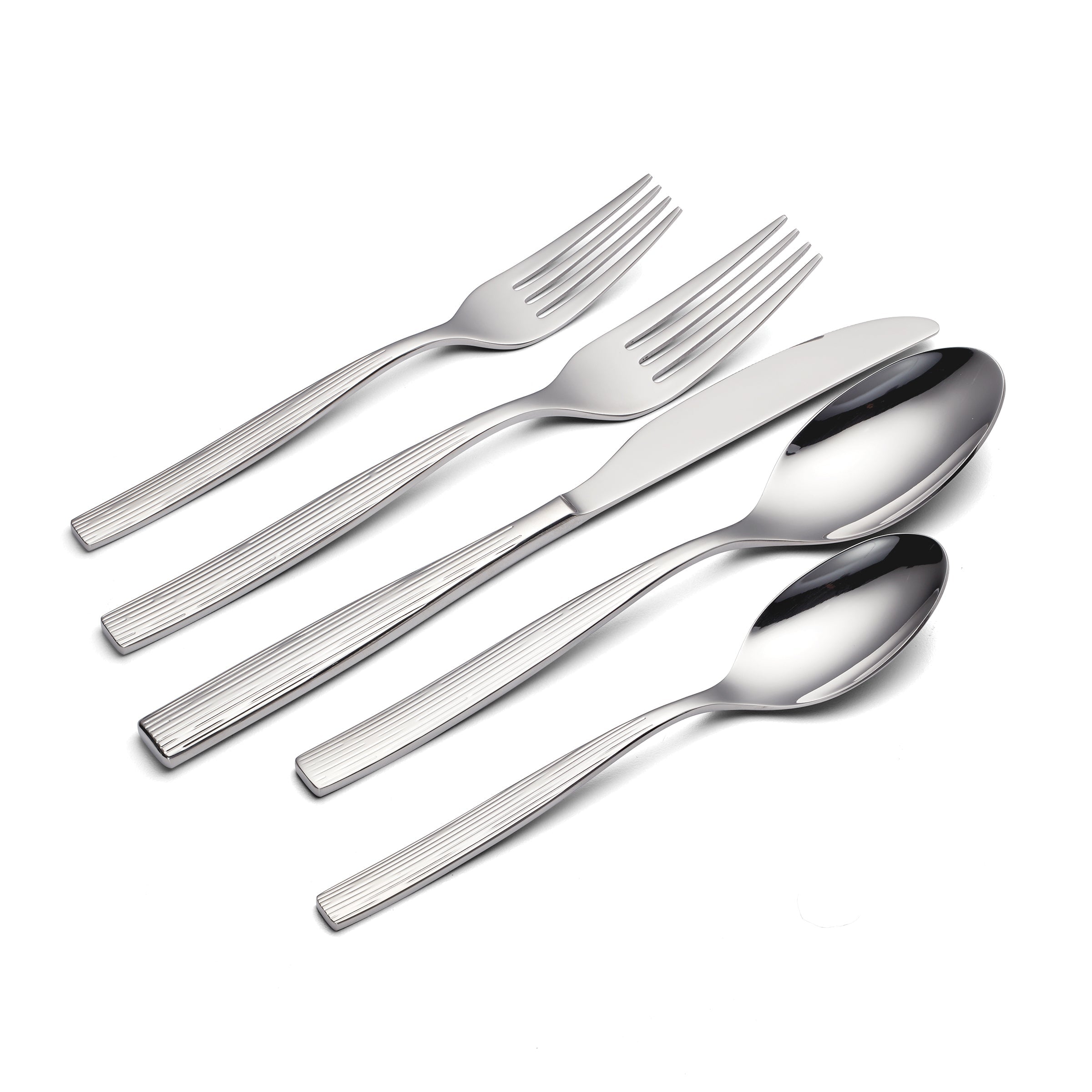 Oneida Ensley 20-Piece Stainless Steel Flatware Set – Timeless Design