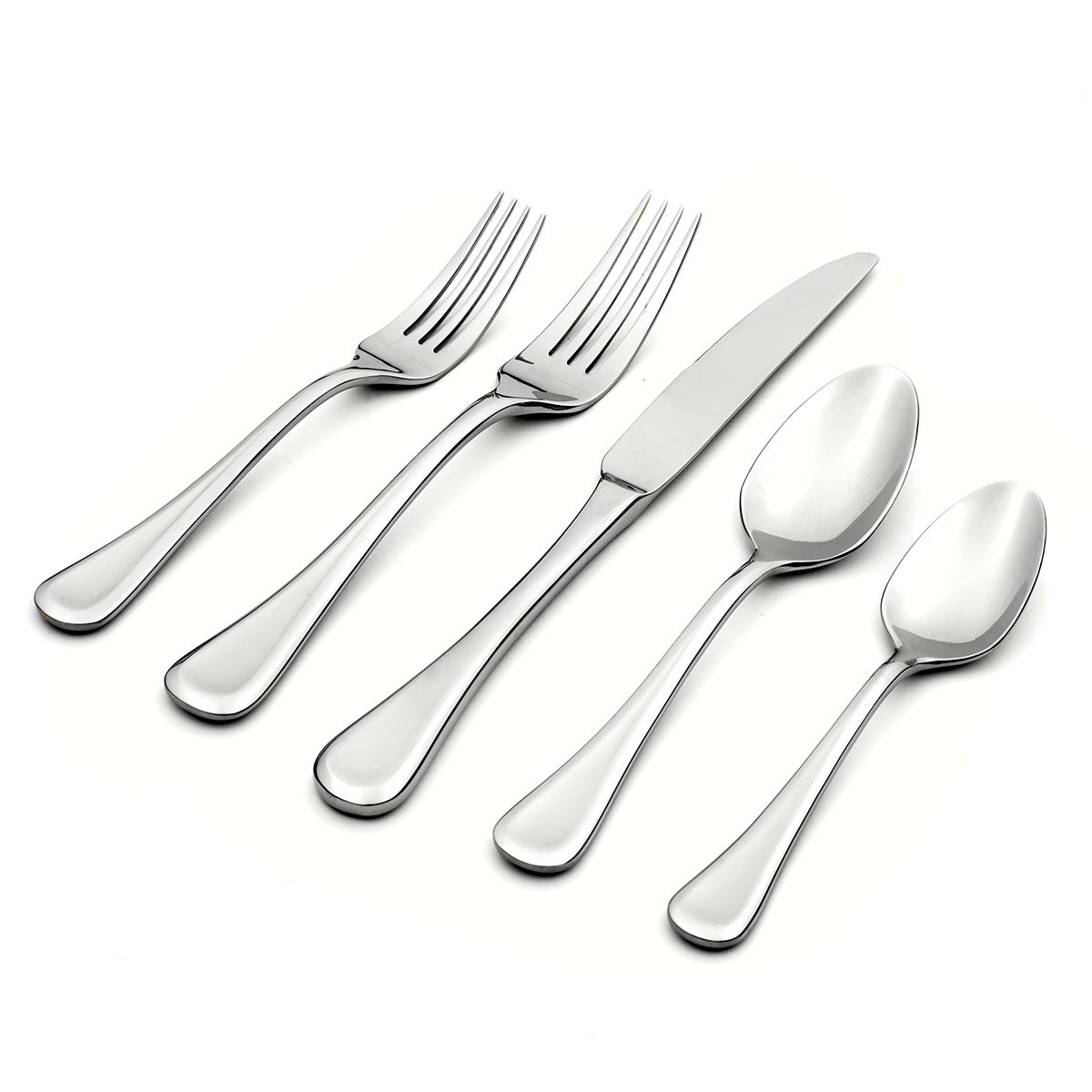 Virage 20-Piece Stainless Steel Flatware Set for Dining