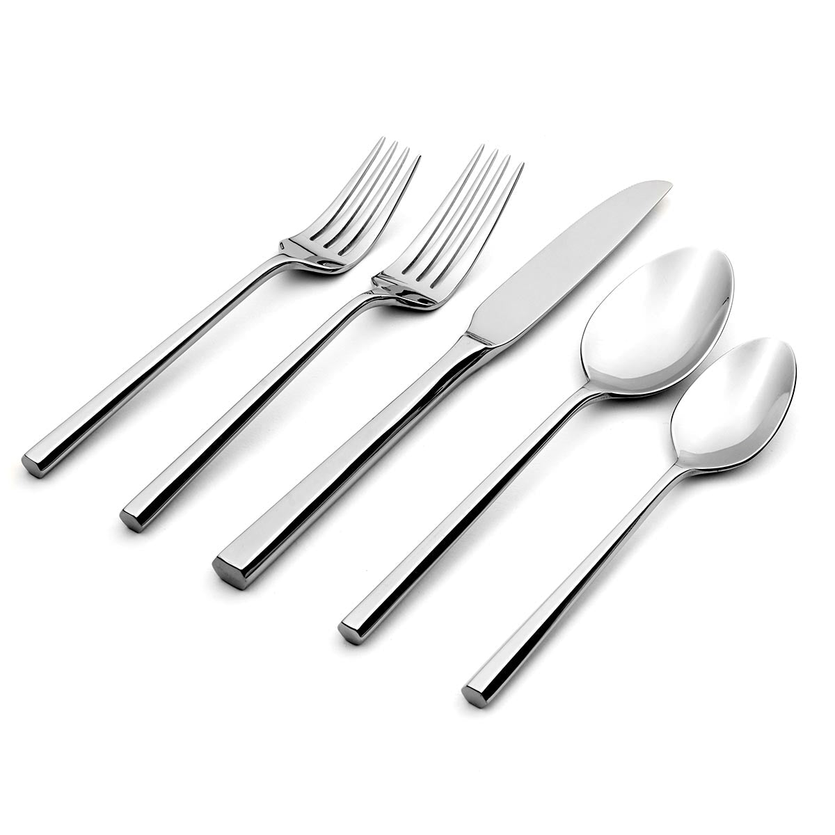 Modern Minimalist Dinnerware Set - Diameter 5-Piece Place Setting