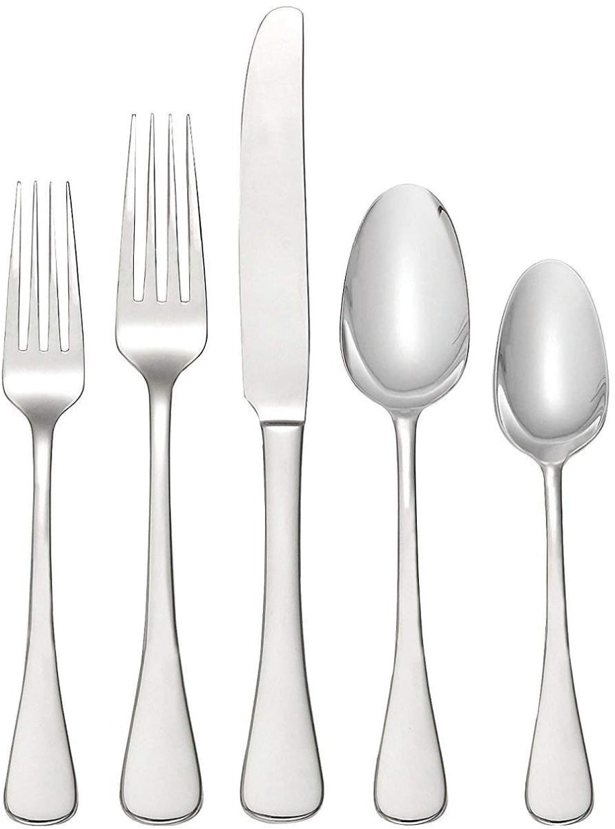 Bellasana 45-Piece Stainless Steel Flatware Set for 8