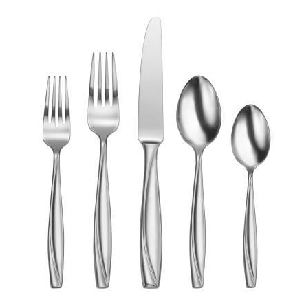 Camlynn Mirror 20-Piece Stainless Steel Flatware Set