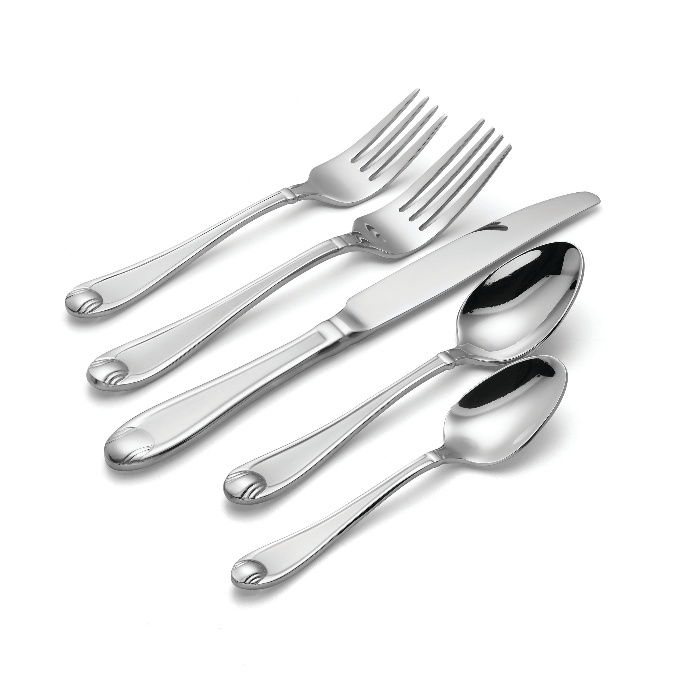 Garnet Satin 65-Piece Flatware Set for Modern Dining