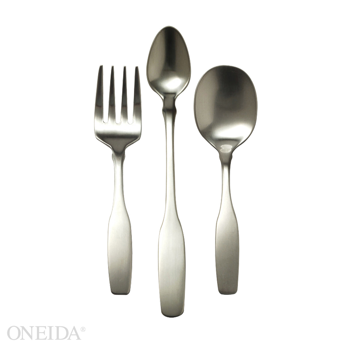 Paul Revere Baby Flatware Set - 3 Piece Colonial Style Feeding Spoon, Fork & Spoon