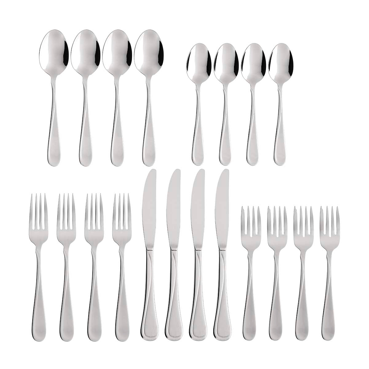 Mid-Century Modern Flight 20-Piece Flatware Set