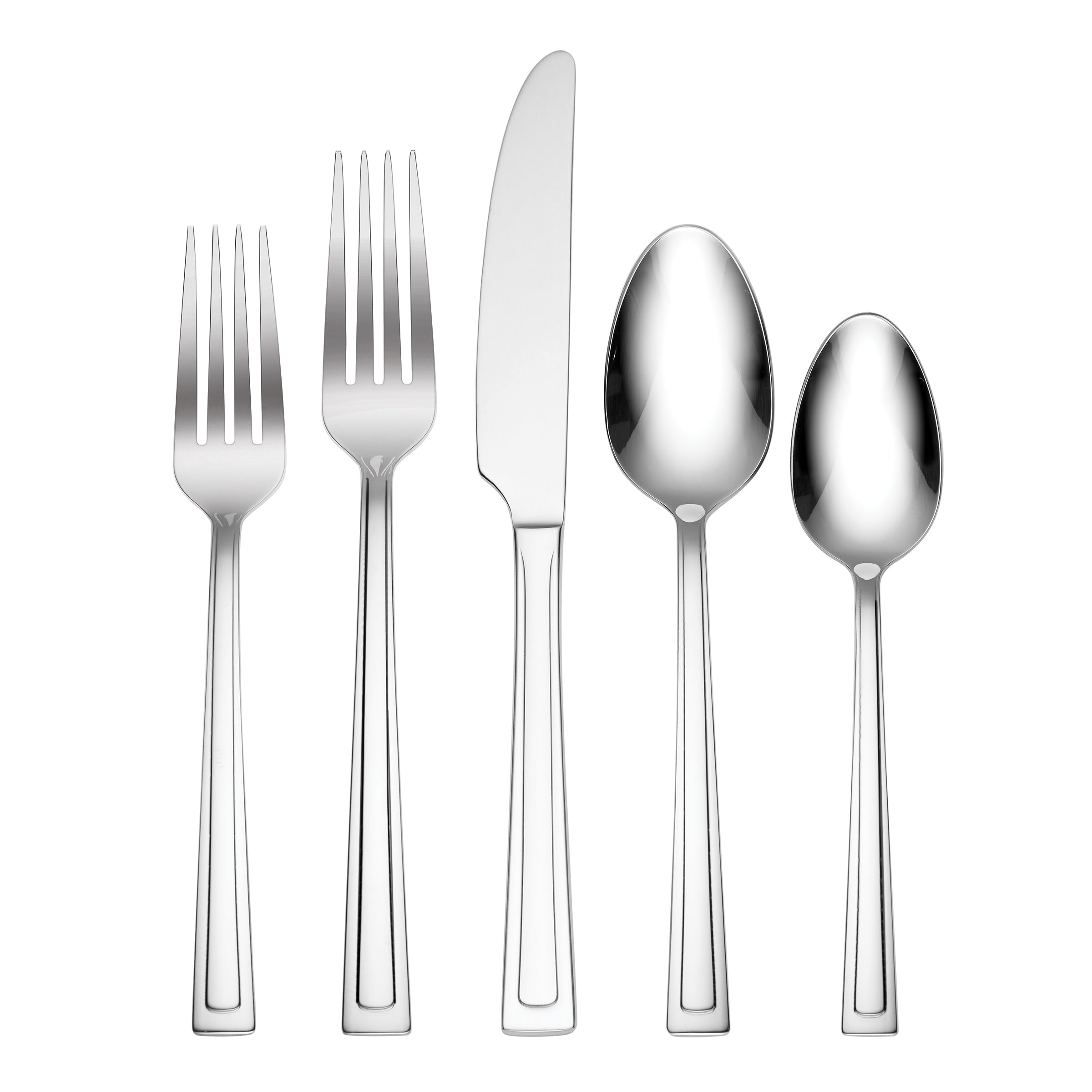 Hampton Forge Farmington 20-Piece Rustic Flatware Set