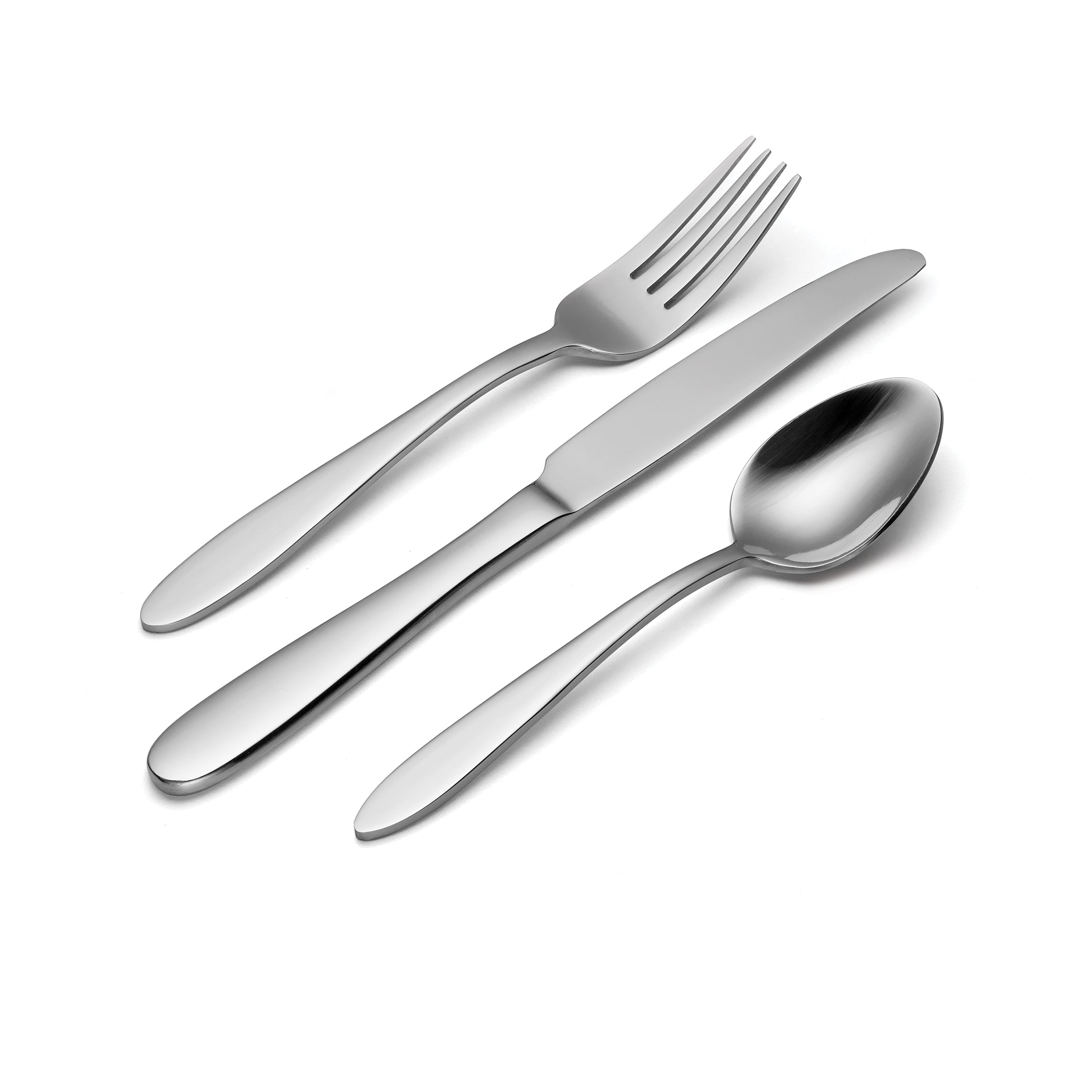Mooncrest 12-Piece Stainless Steel Flatware Set