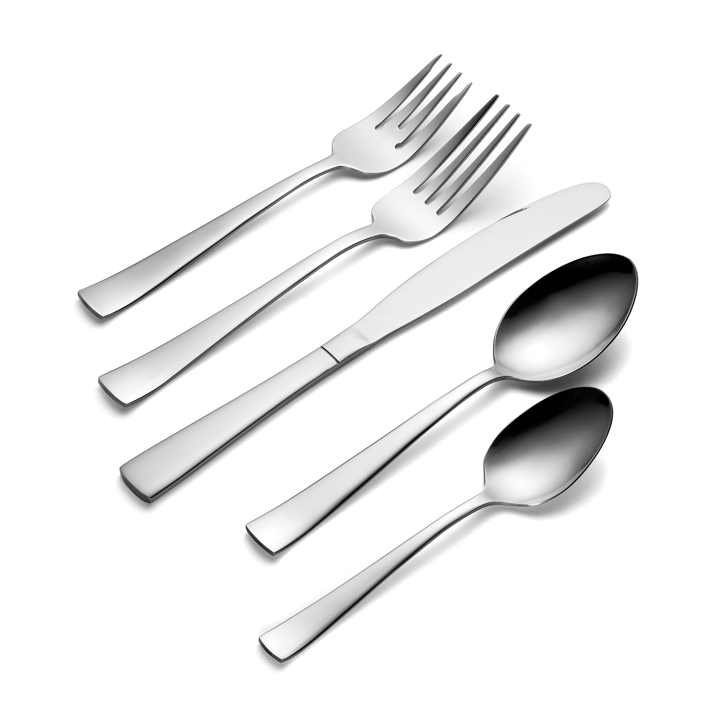 Avery 78-Piece Stainless Steel Flatware Set - Heavyweight & Minimalist