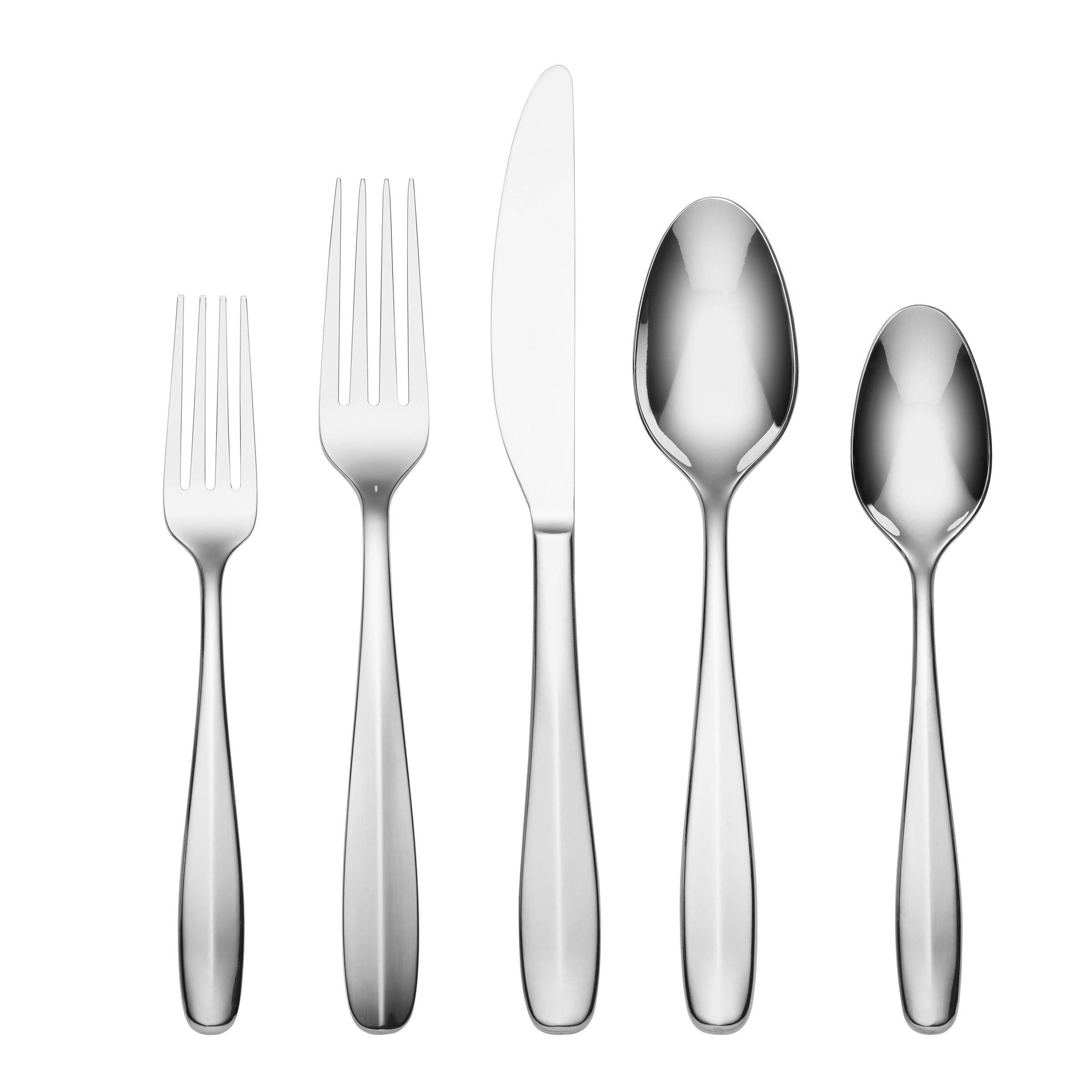 Oakwood 20-Piece Stainless Steel Flatware Set for Dining