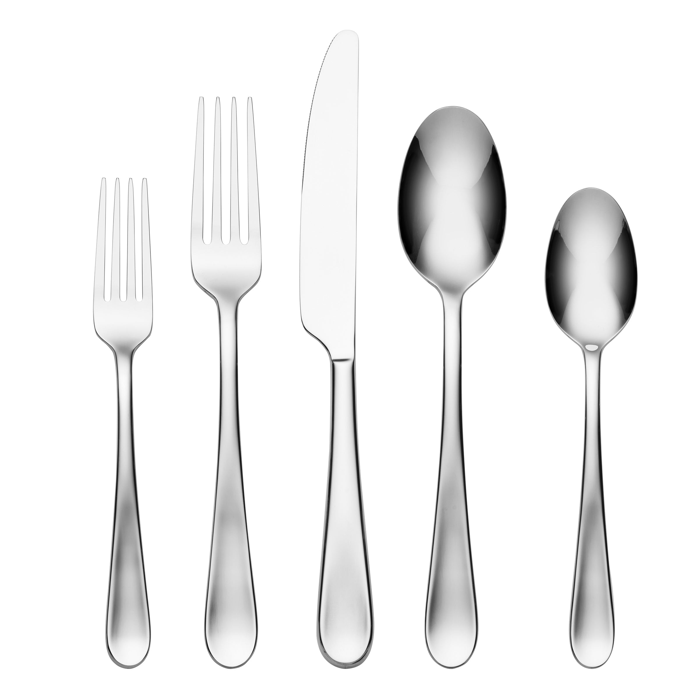 Grant 20-Piece Stainless Steel Flatware Set for Elegant Dining