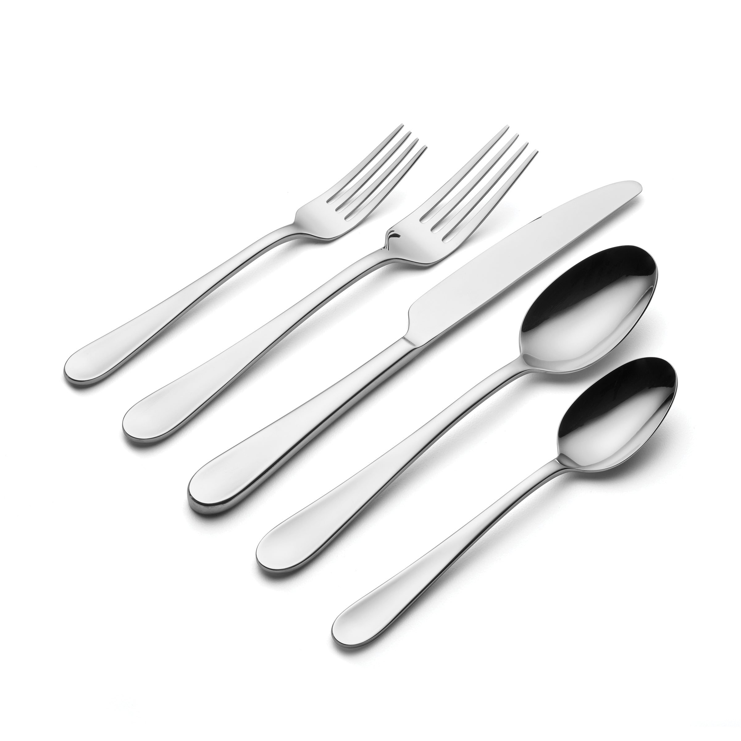 Grant 20-Piece Stainless Steel Flatware Set for Elegant Dining