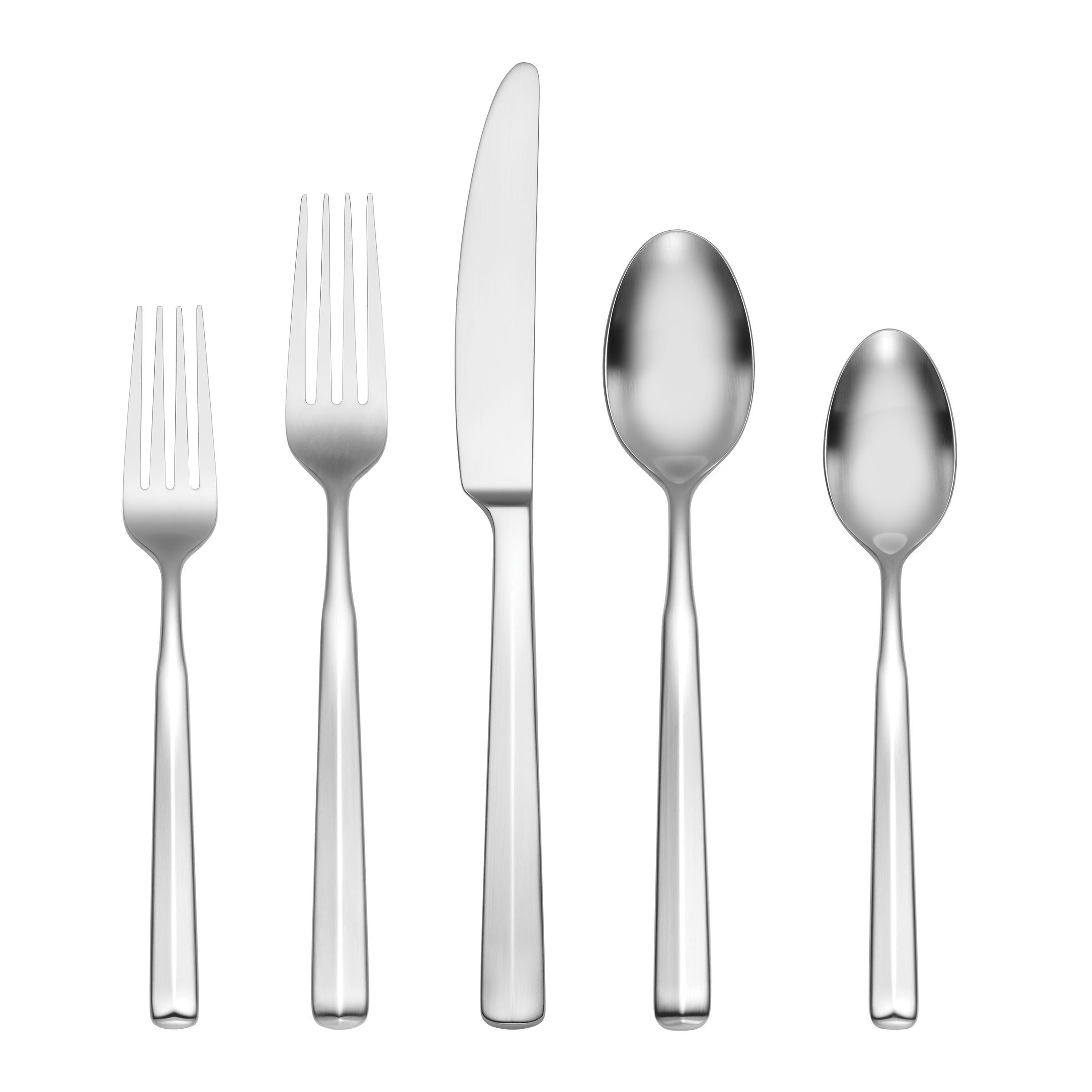 Ryder 20-Piece Satin Flatware Set - Elegant Stainless Steel Cutlery