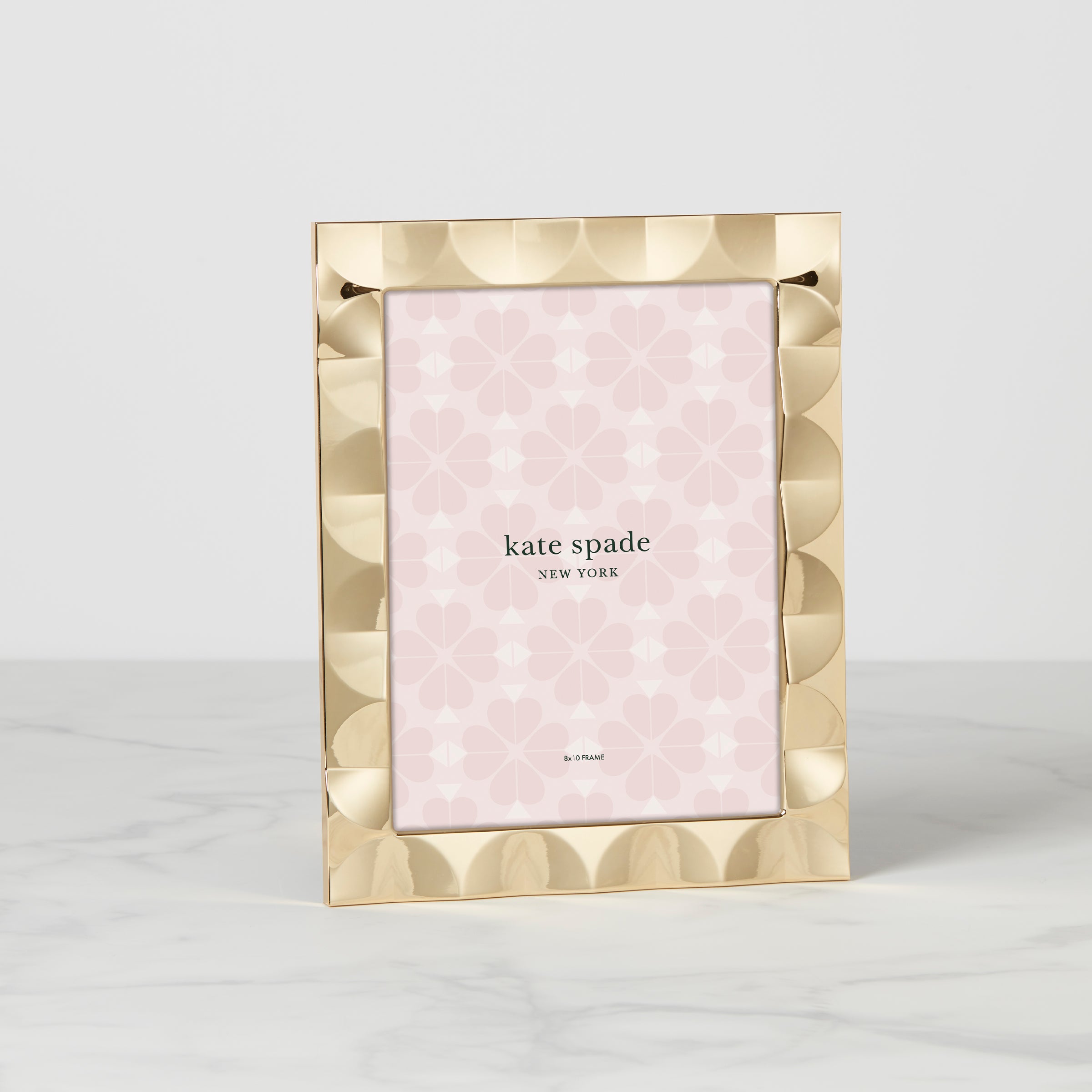 Kate Spade New York 8x10 Gold Scallop Photo Frame