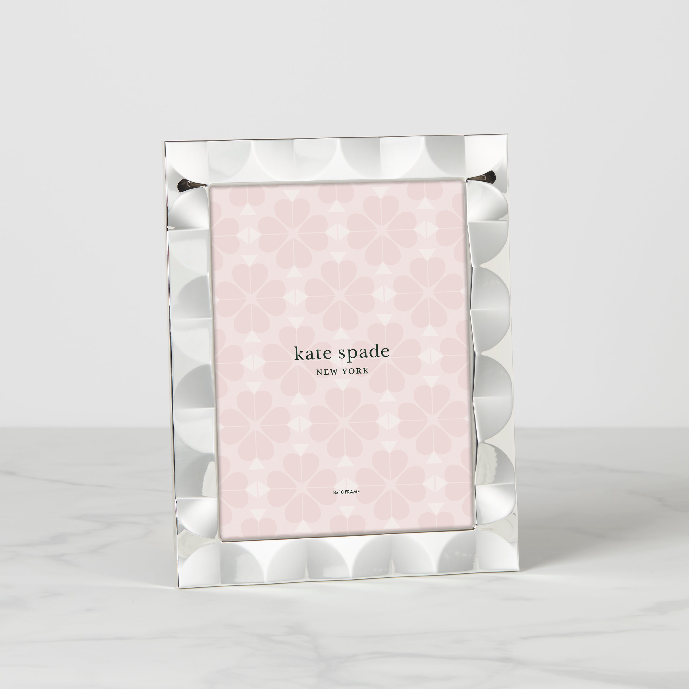 Kate Spade Silver Scallop Photo Frame 8x10 Inch