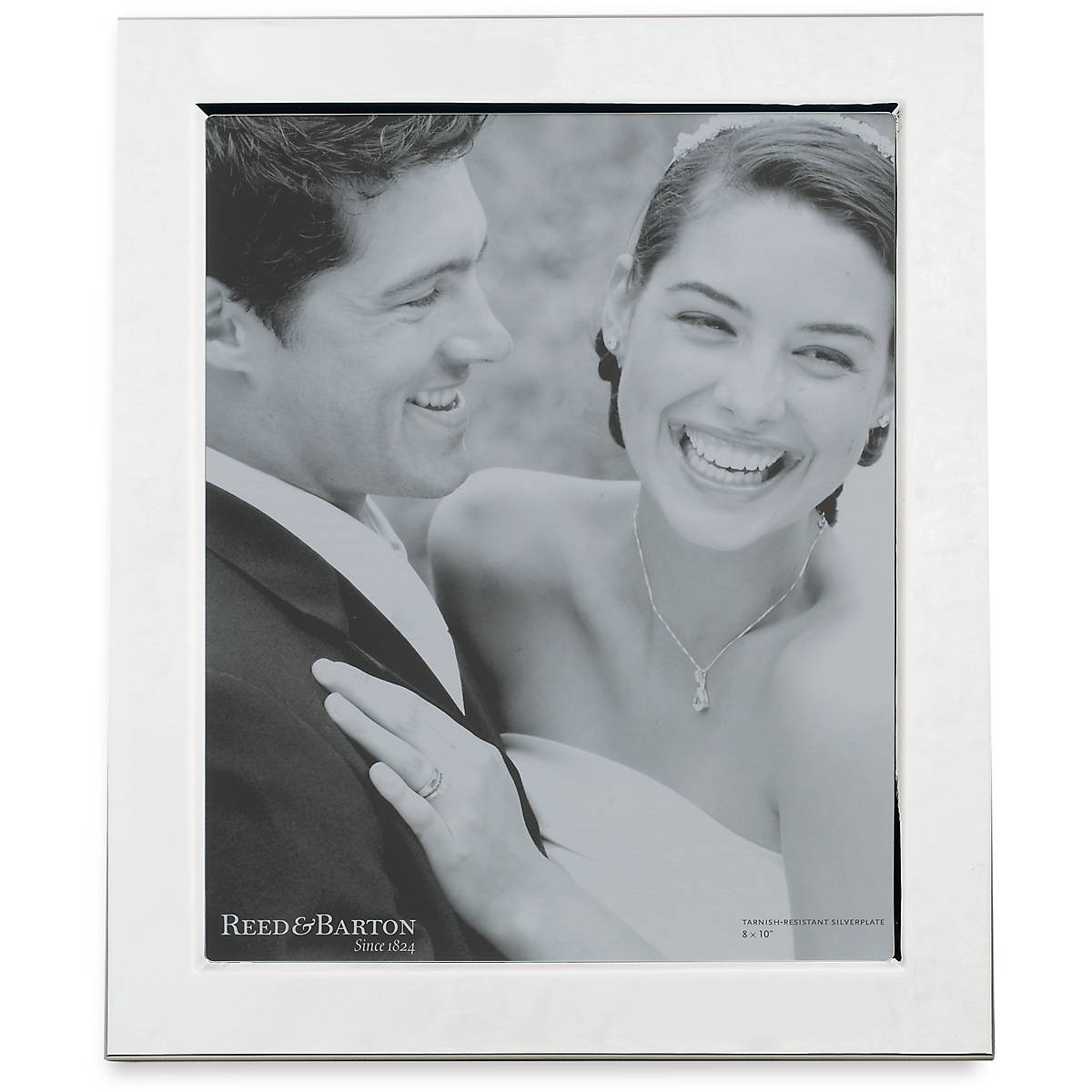 Silverplate 8x10 Picture Frame - Minimalist Classic Photo Frame