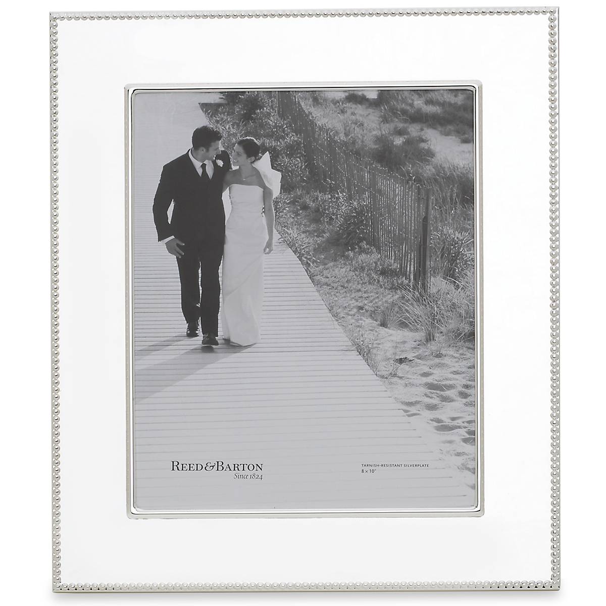 Reed & Barton Lyndon Silverplate 8x10 Picture Frame - Elegant Gift or Award