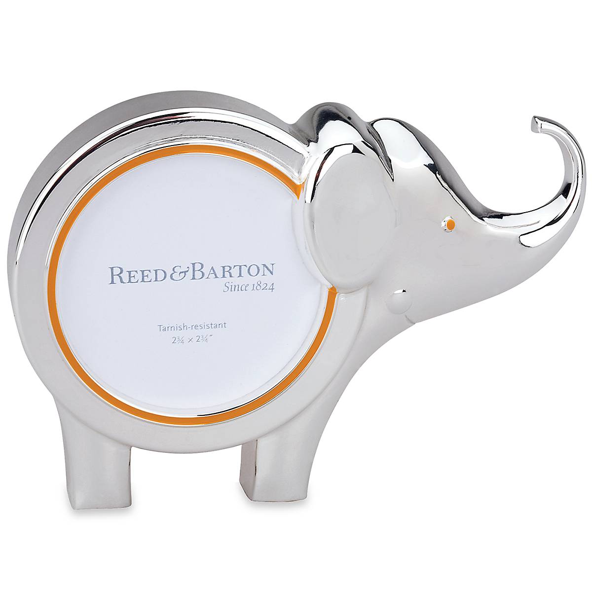 Silver-Plated Elephant Photo Frame - Jungle Parade Collection