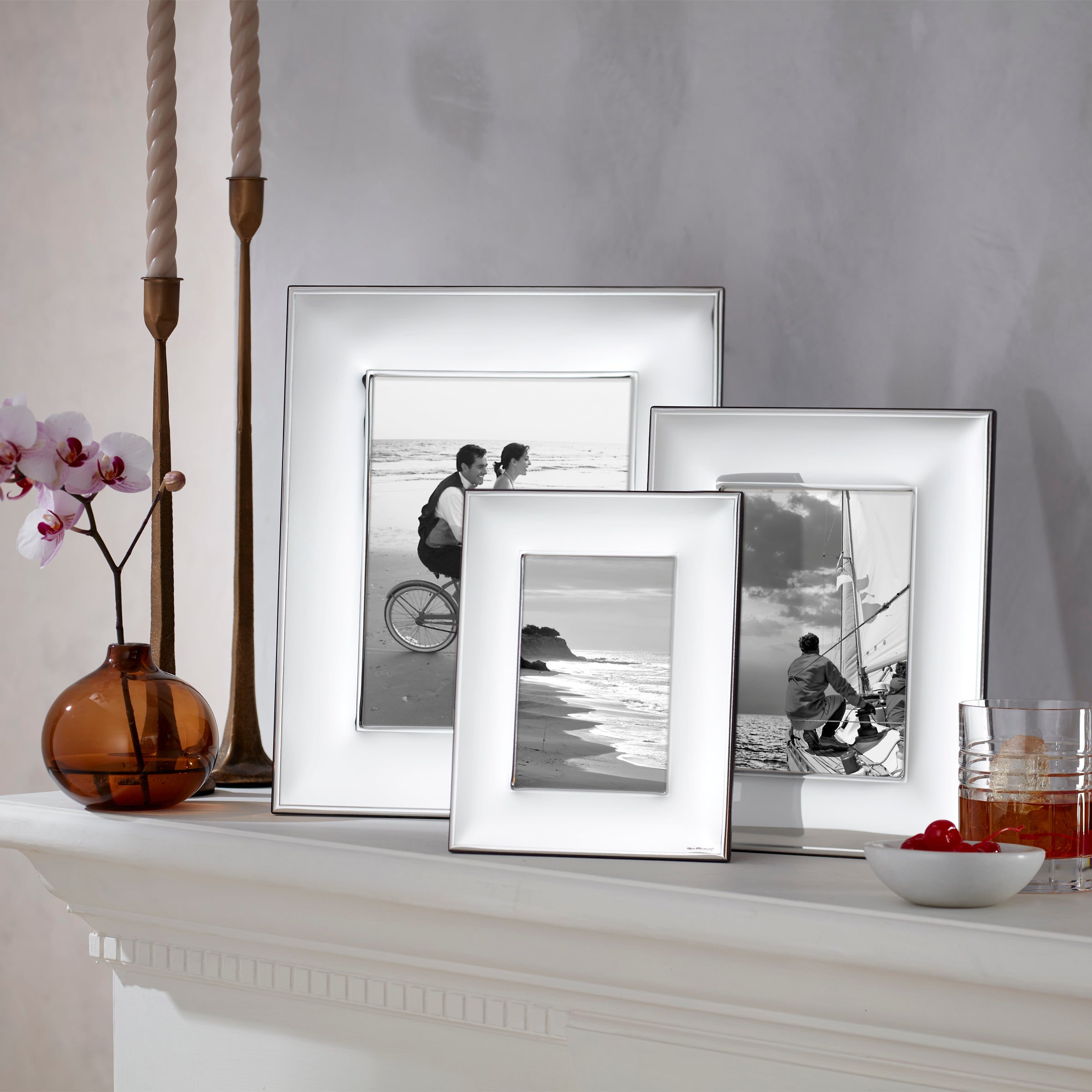 Rowan Silverplated 4x6 Picture Frame - Elegant Display for Photos