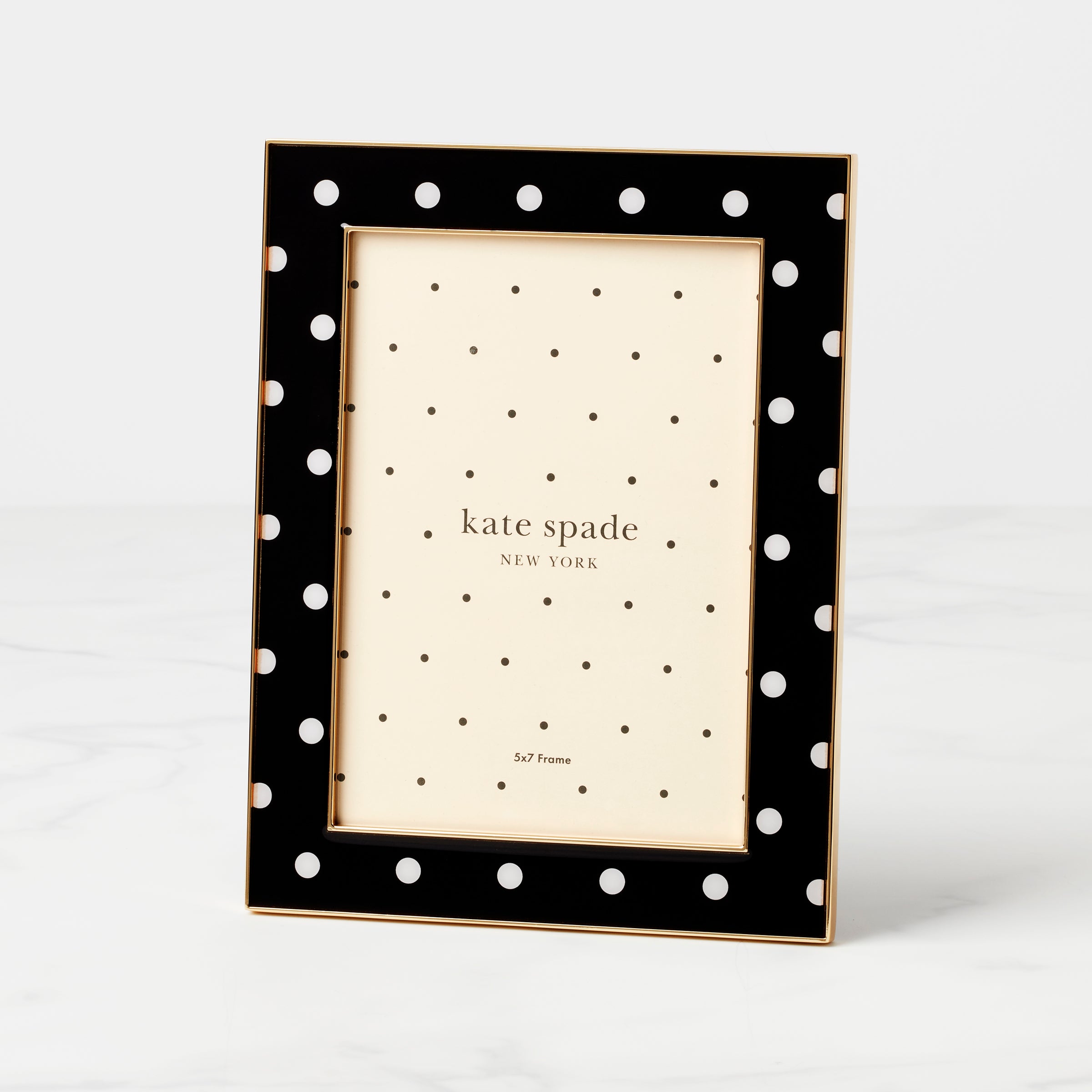 Polka Dot Picture Frame - 5x7" Sitting Pretty Photo Display