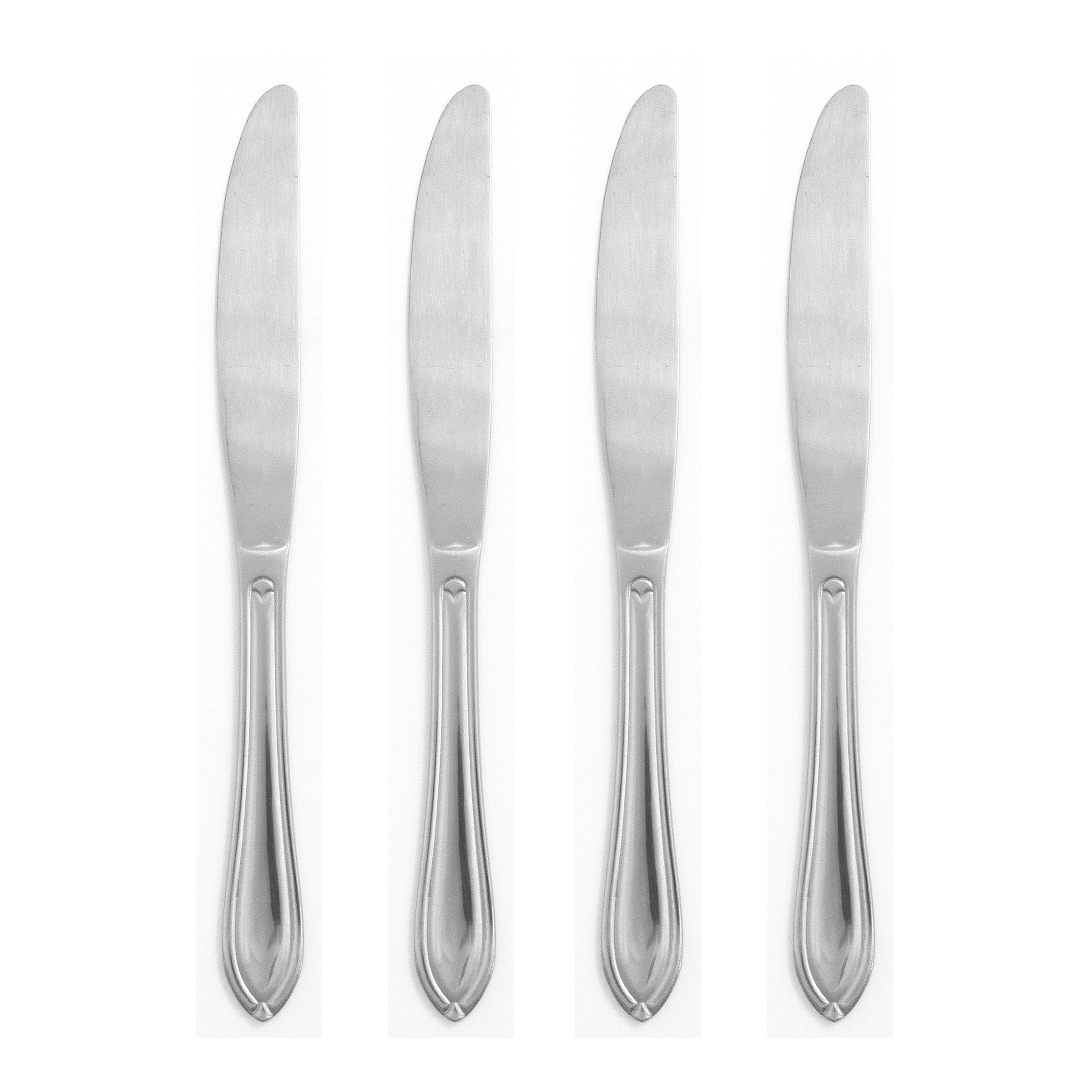 Hampton Forge Ginger Stainless Steel Dinner Knives - Set of 4