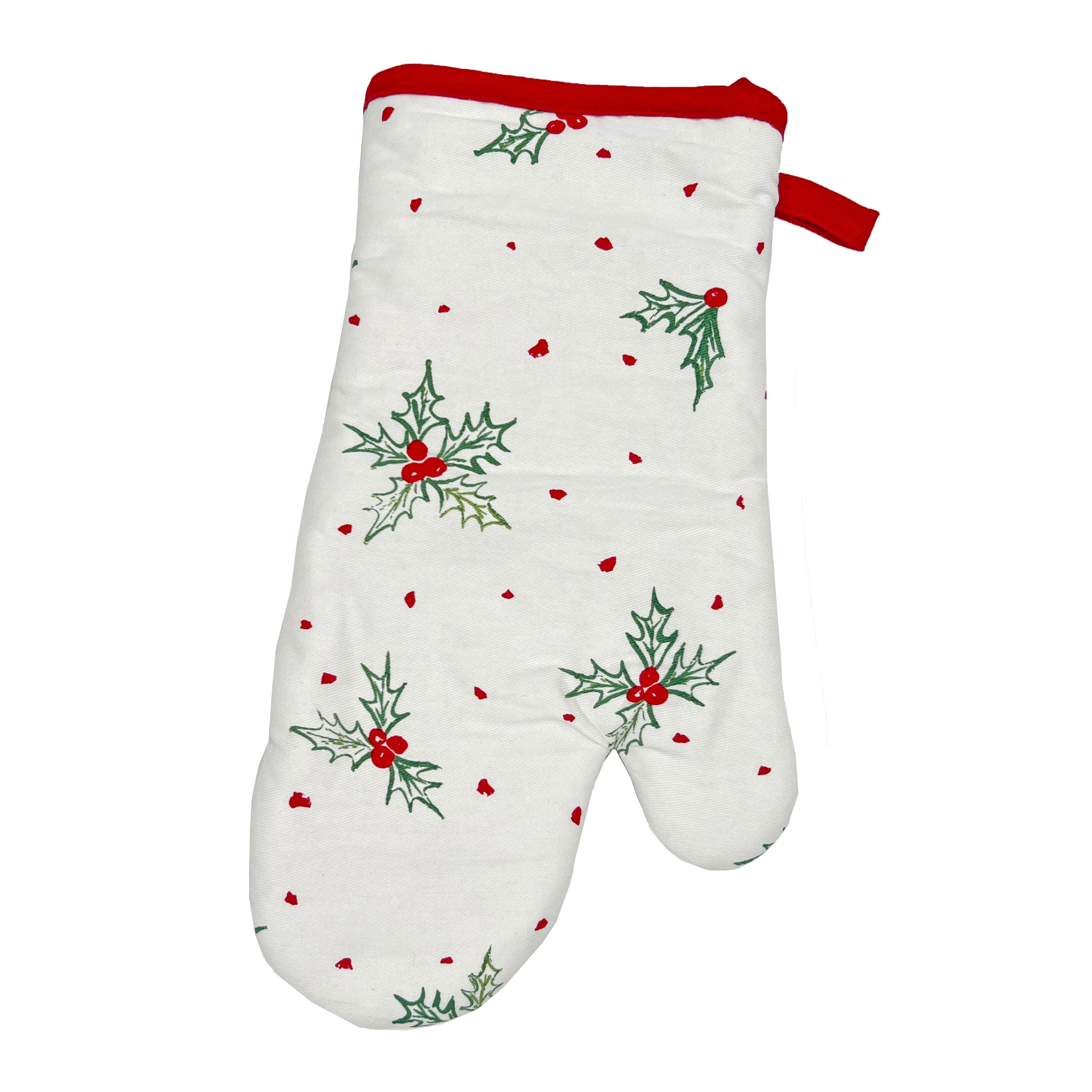 Bayberry Holiday Oven Mitt & Pot Holder Set - 2-Piece