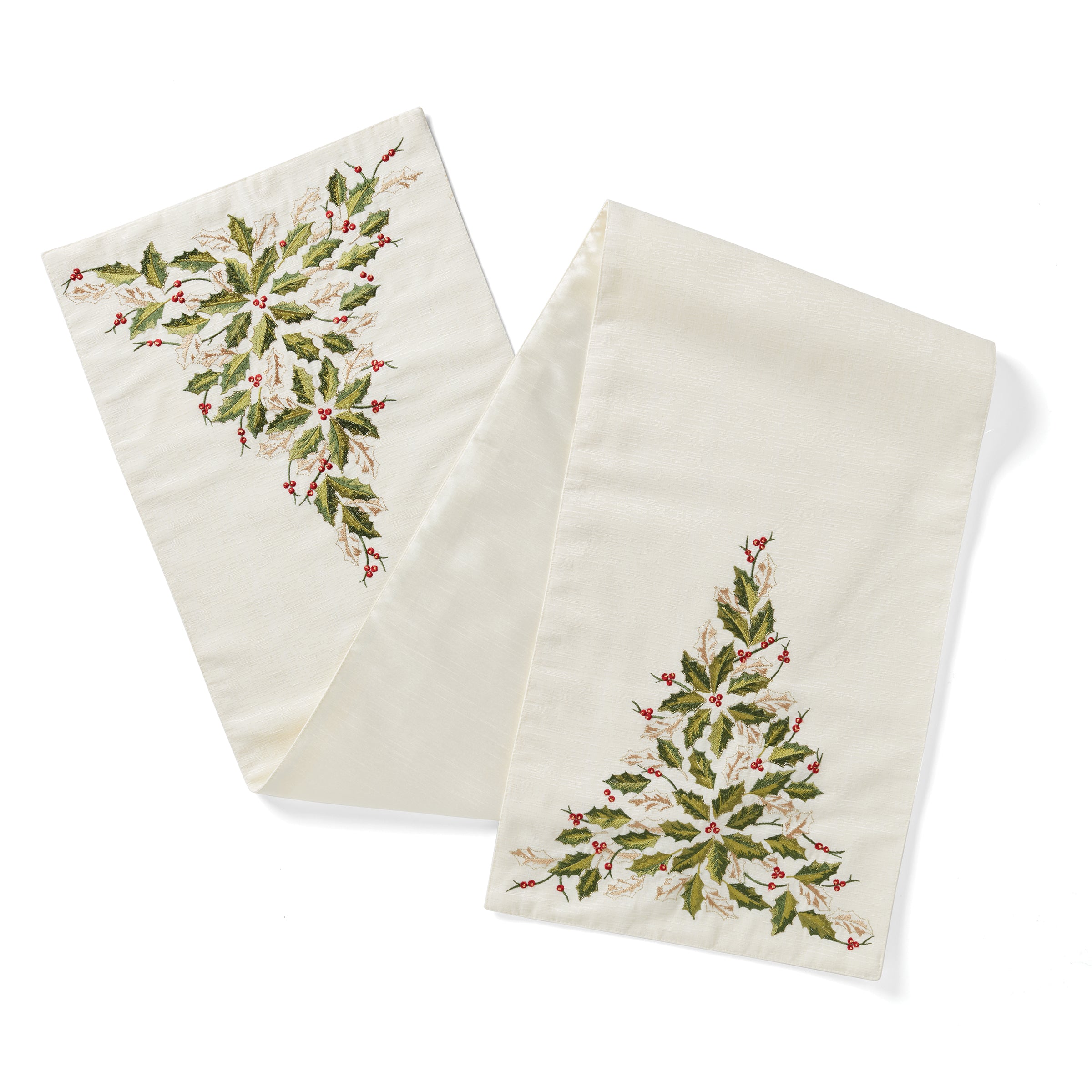 Christmas Tree Table Runner - Festive Holiday Dining Decor