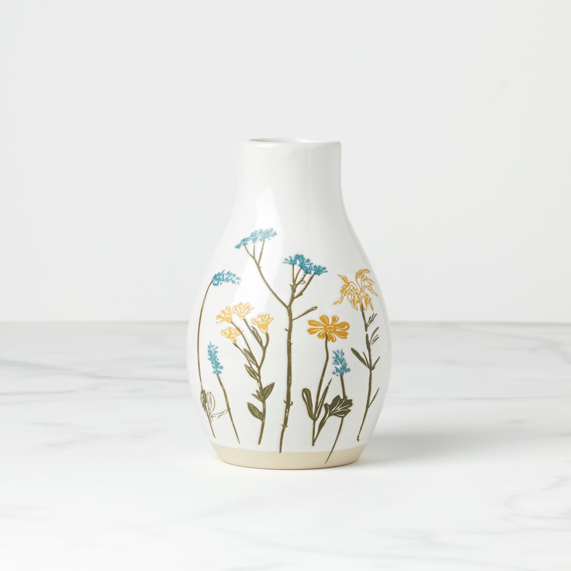 Wildflowers Vase - Medium Handcrafted Floral Centerpiece
