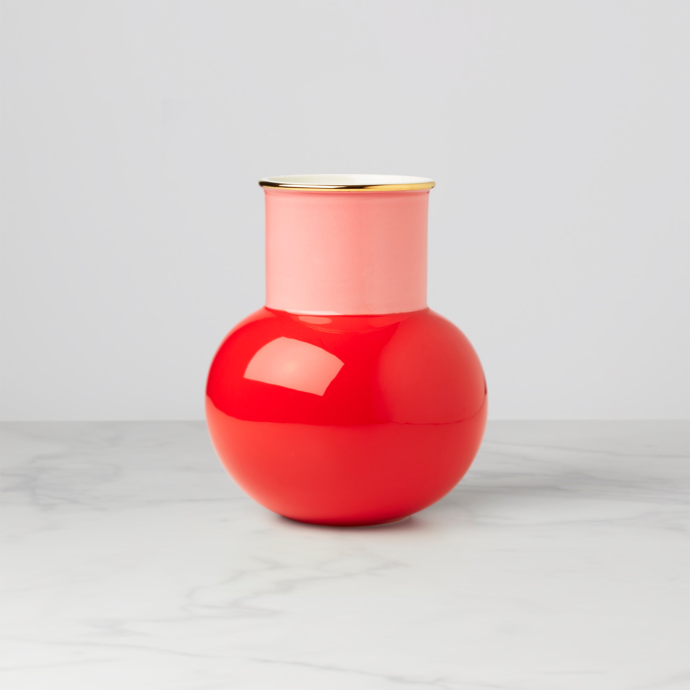 kate spade new york Red Colorblock Bouquet Vase