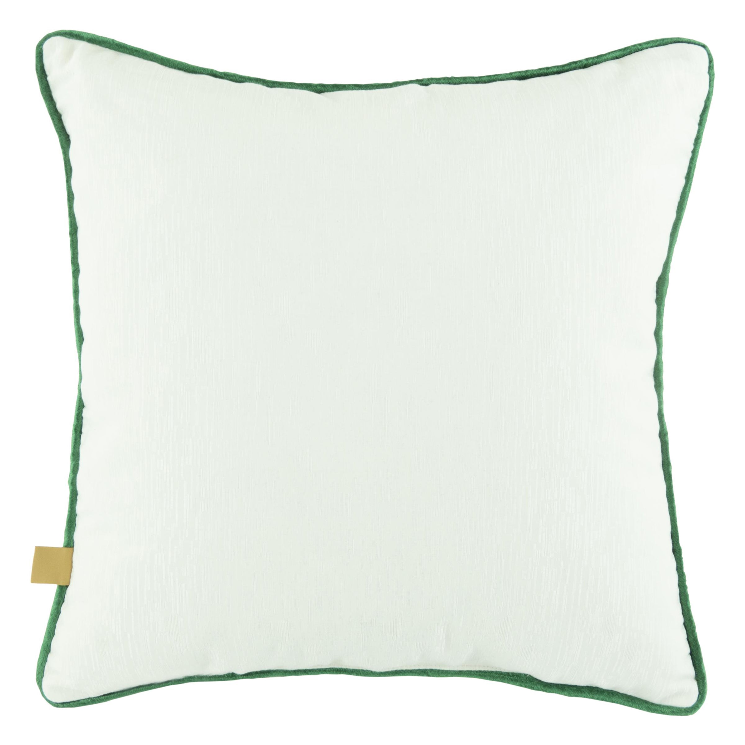 Holiday Holly Throw Pillow 16x16 - Festive Winter Decor