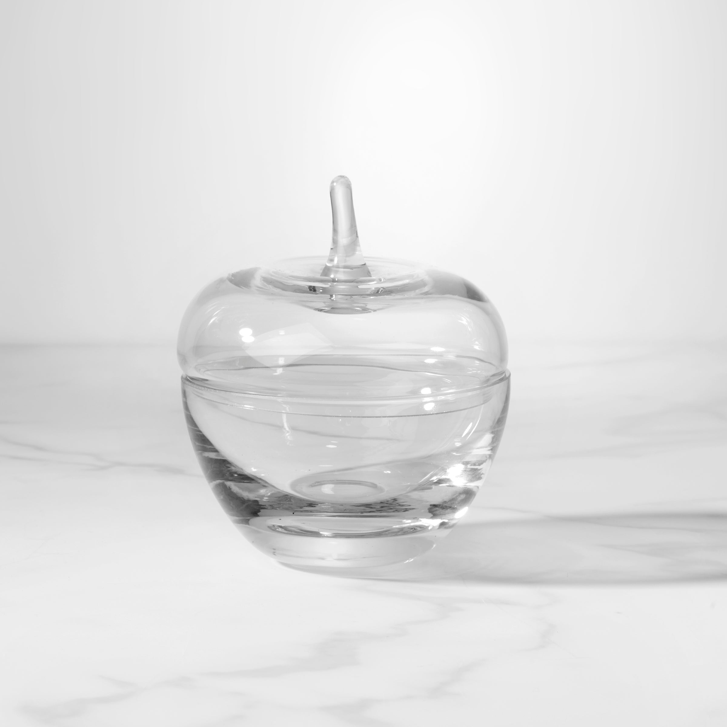 Glass Apple Jewelry Box with Crystal Display - Charmed Life