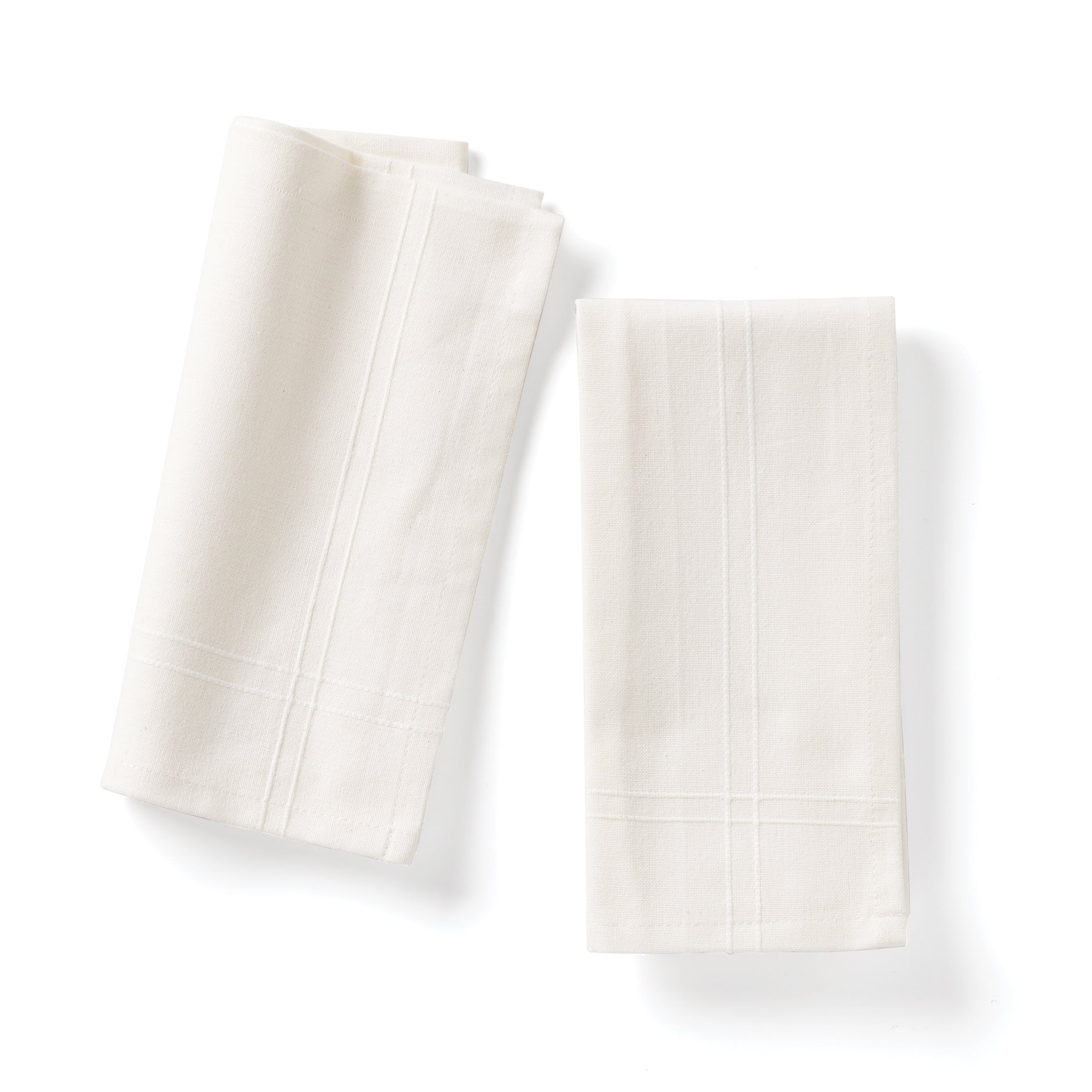 Lenox Essentials Ivory Dinner Napkins - Set of 2 for Elegant Dining
