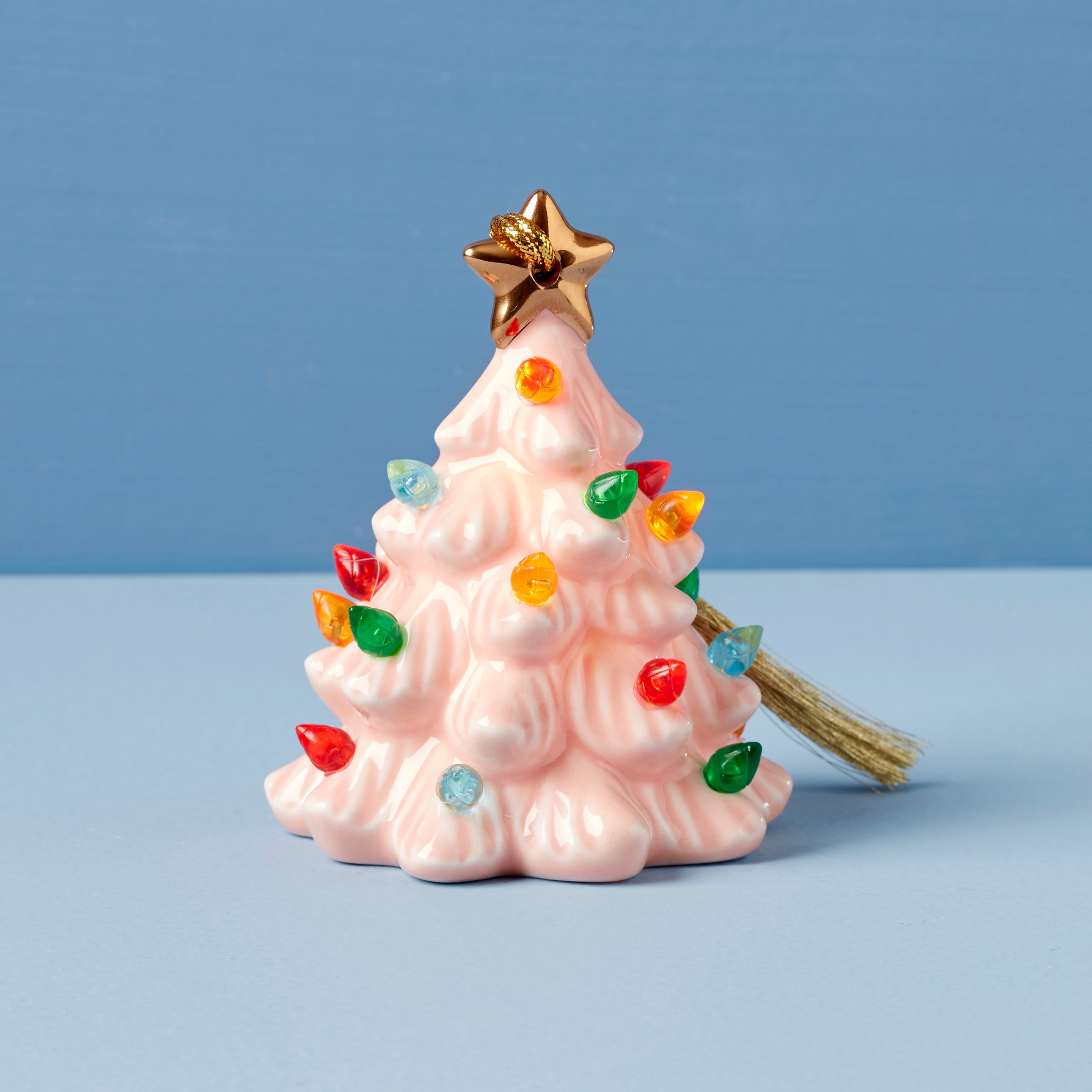 Pink Ceramic Christmas Tree Ornament – Treasured Traditions
