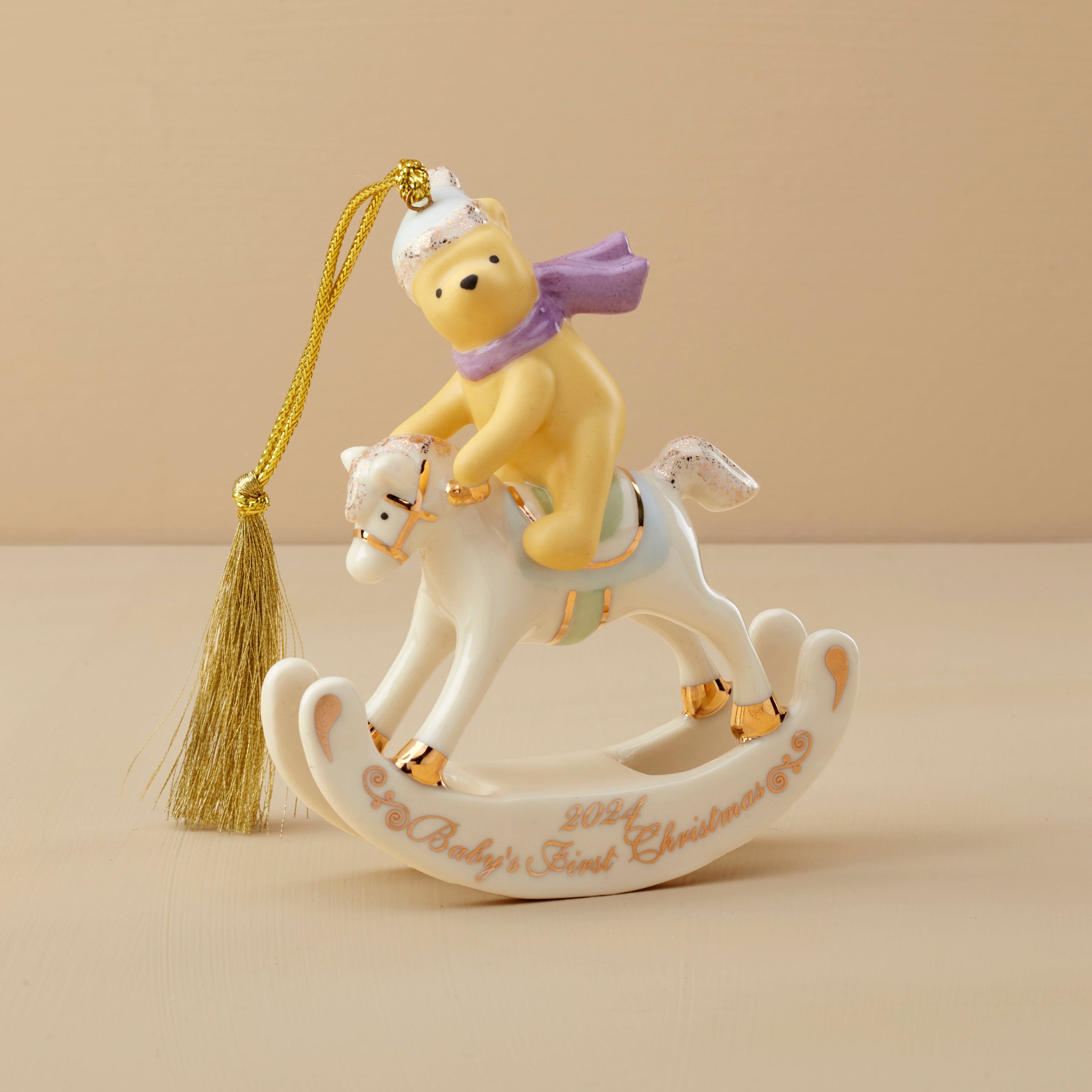 Winnie the Pooh Baby's First Christmas Ornament 2024