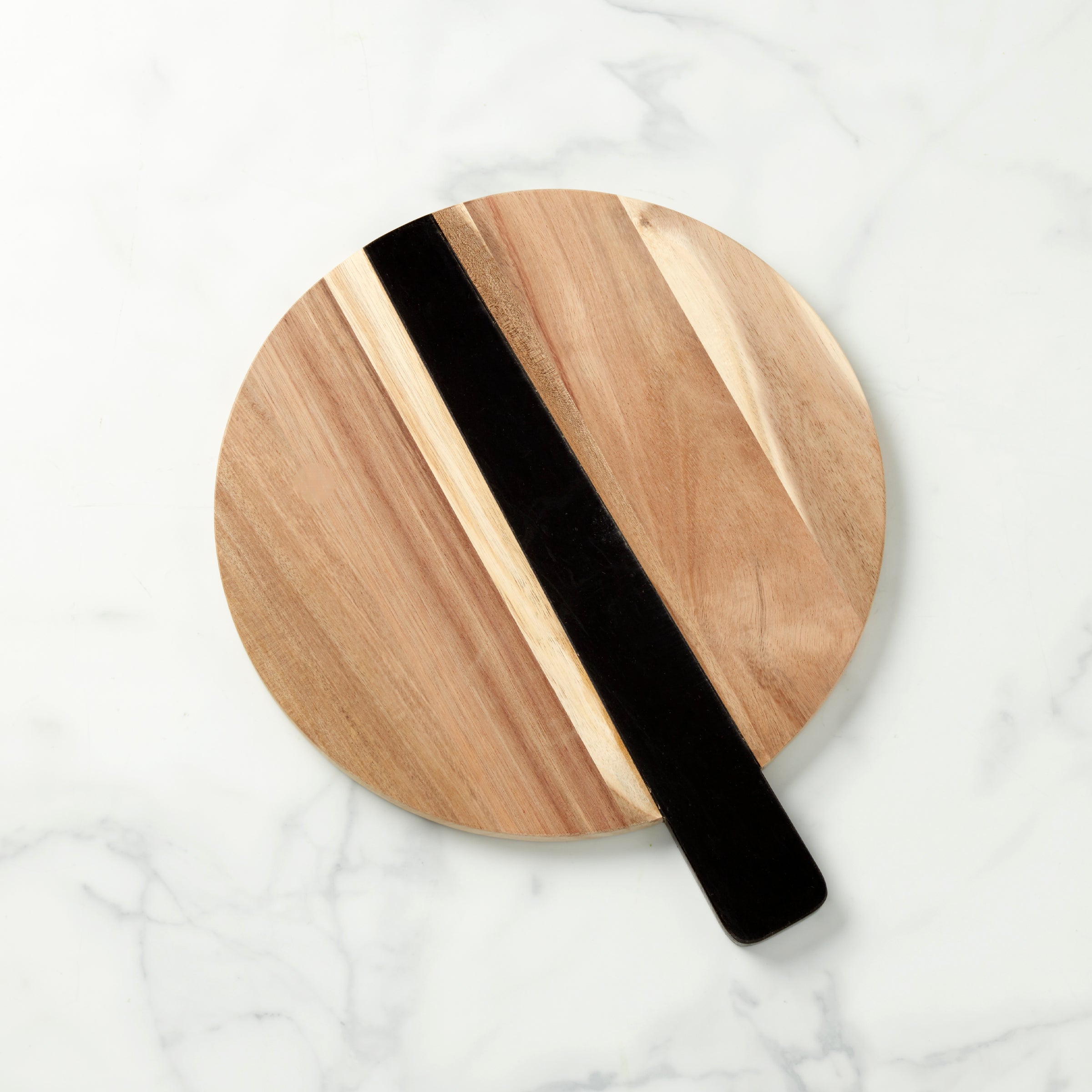 LX Collective Marble & Wood Cheese Board for Entertaining