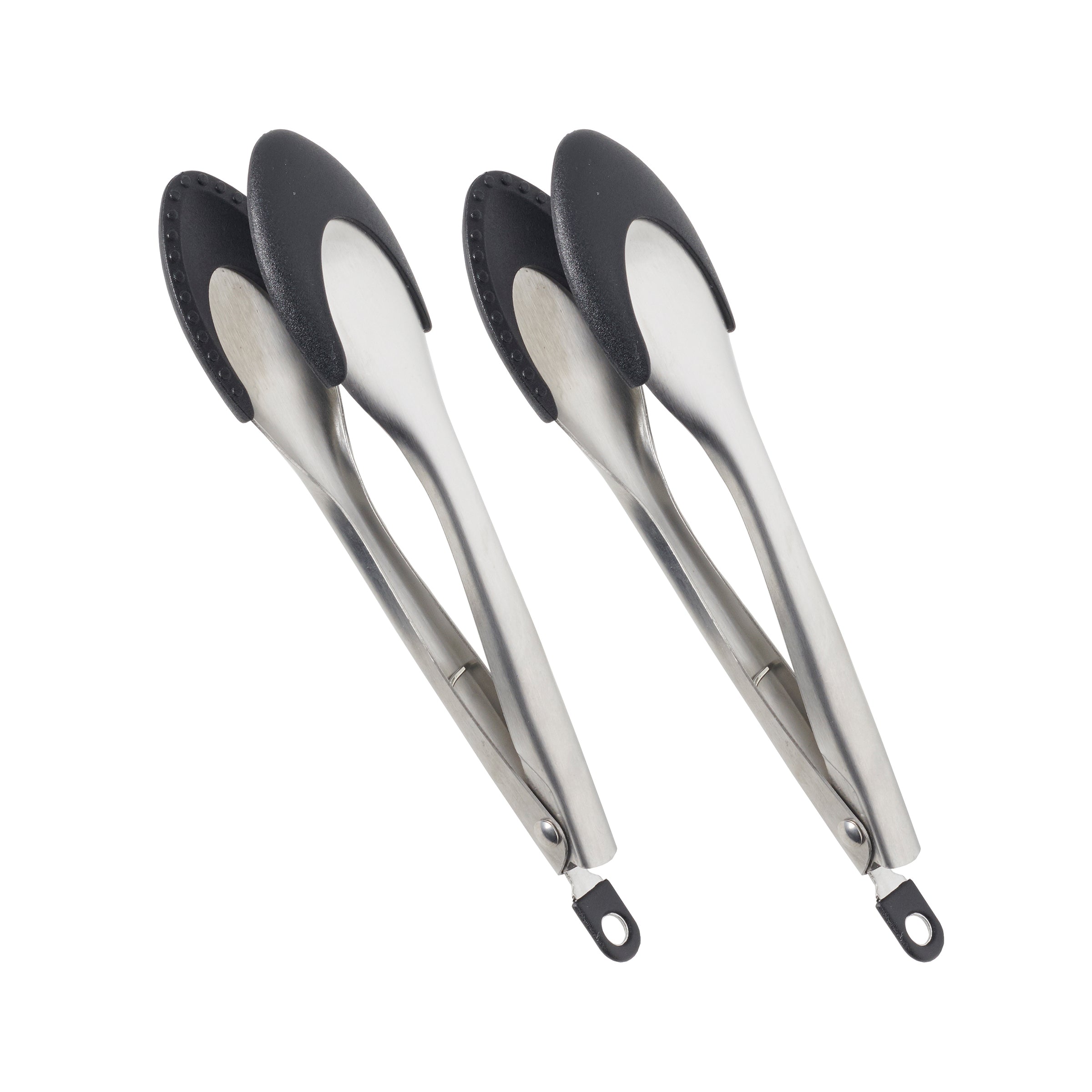 Oneida 7" Locking Kitchen Tongs - Set of 2 for Serving & Grilling