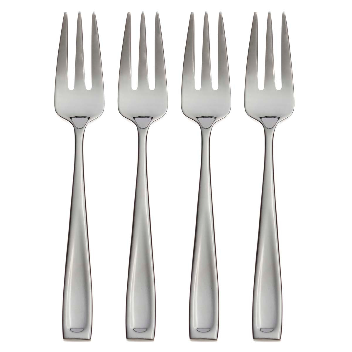 Moda 4-Piece Cocktail Fork Set - Modern Elegant Design