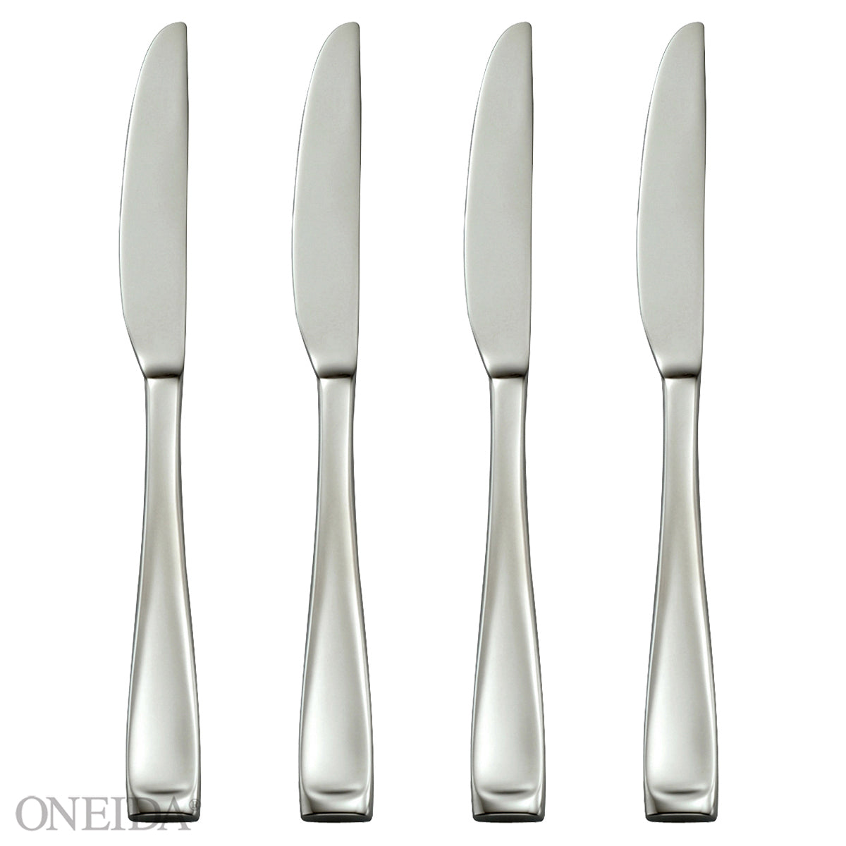 Moda 4-Piece Stainless Steel Dinner Knife Set - Classic Elegance