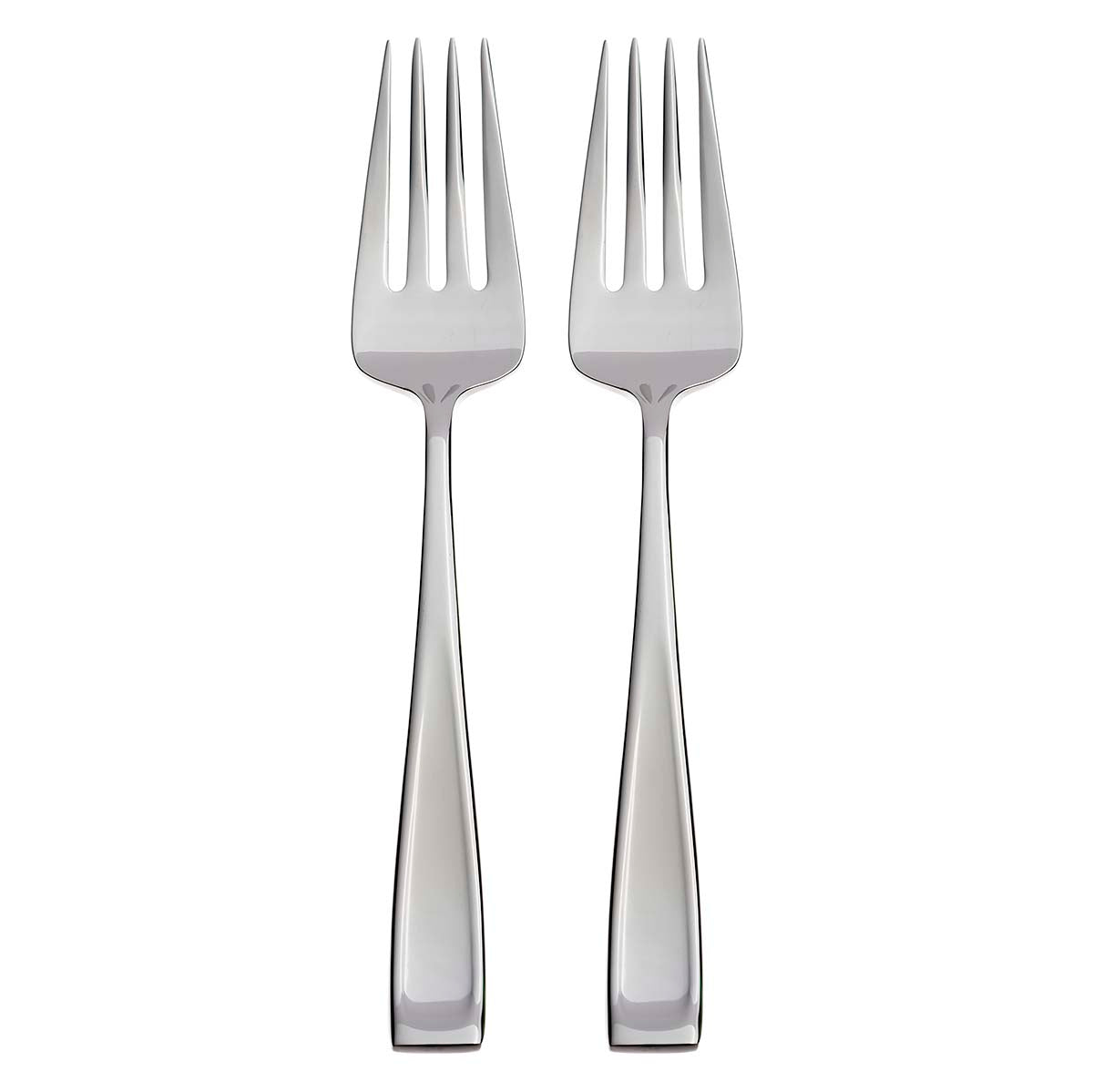 Moda Modern Serving Fork Set - 2-Piece Elegant Cutlery
