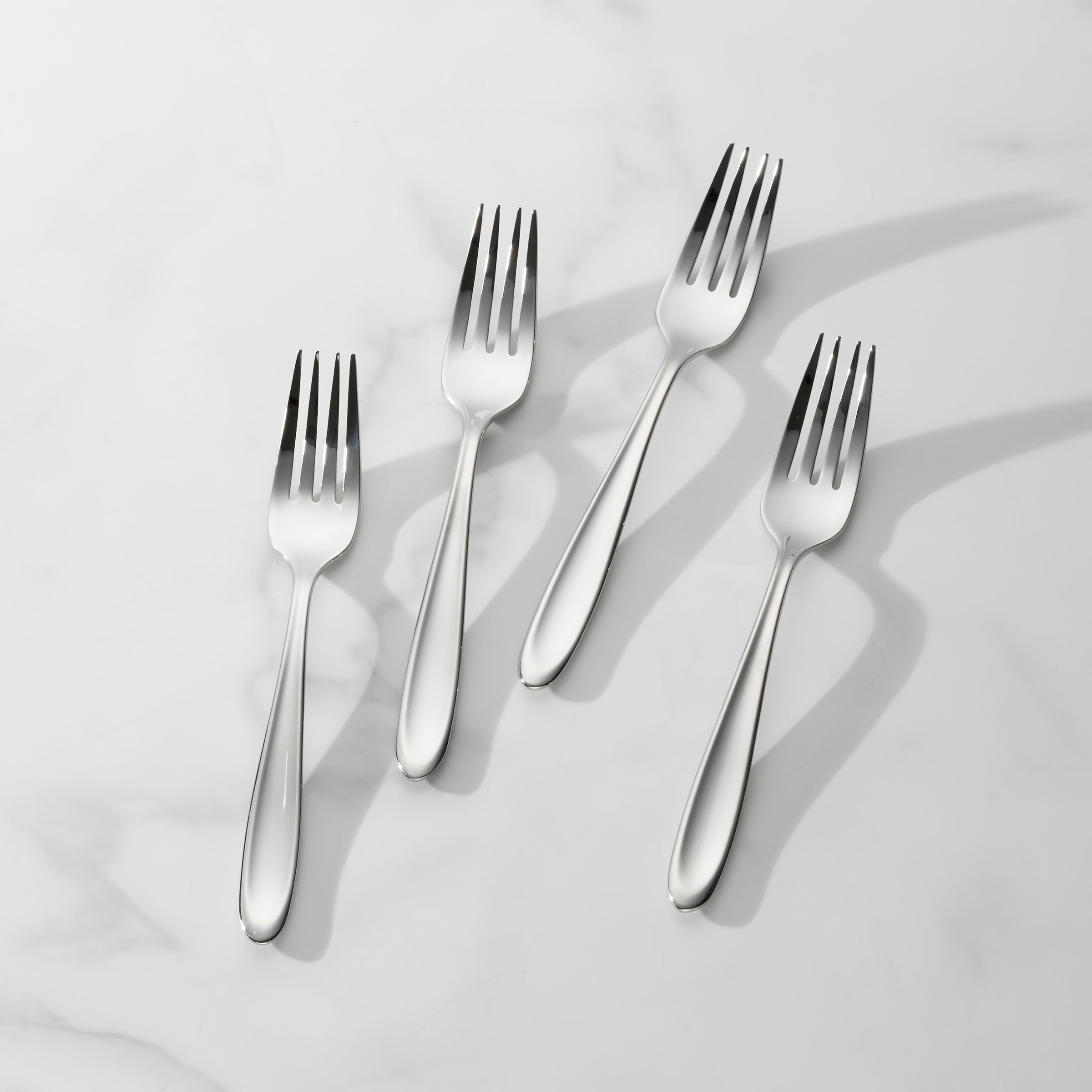 Cantera 18/10 Stainless Steel Salad Forks - Set of 4