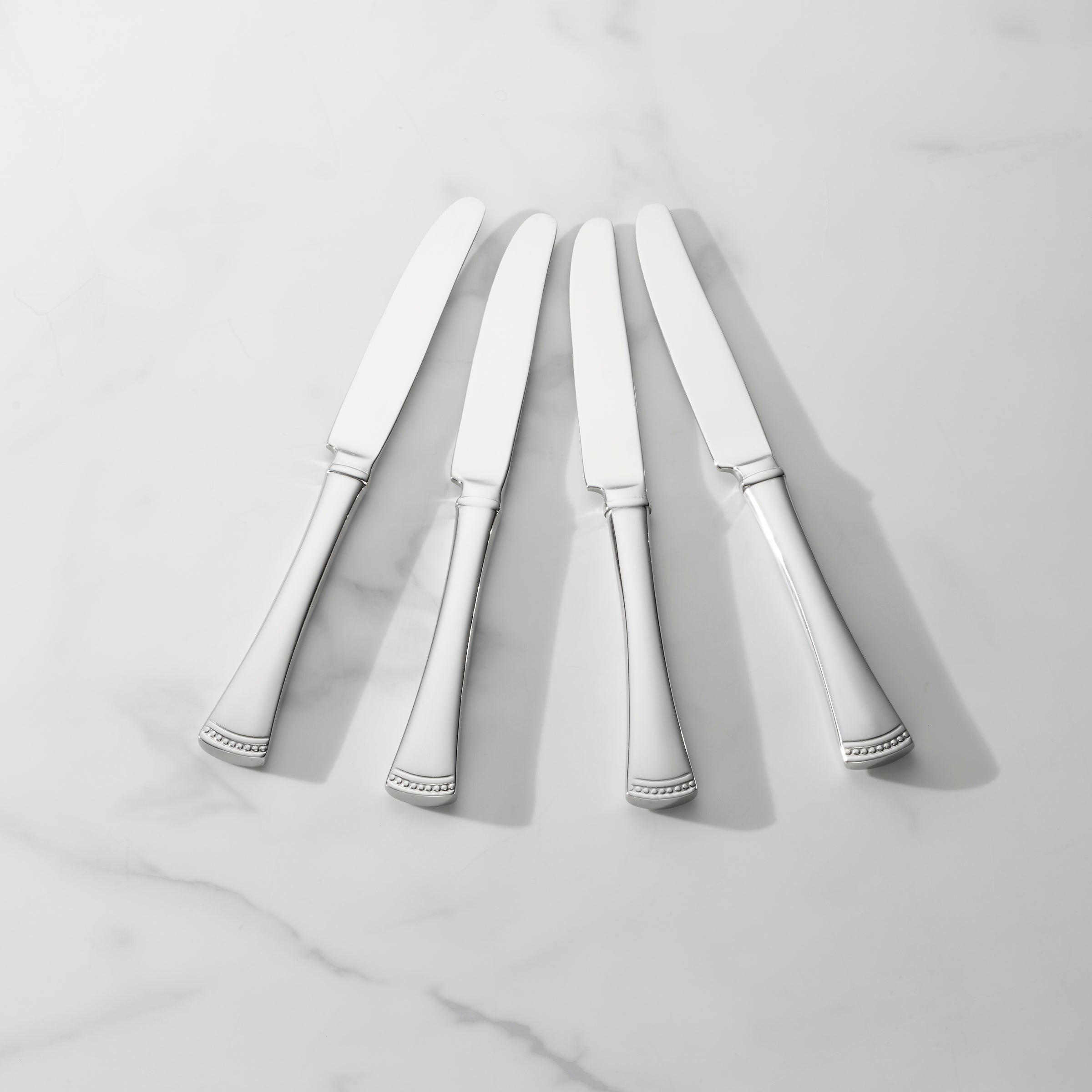 Portola 18/10 Stainless Steel Dinner Knives - Set of 4
