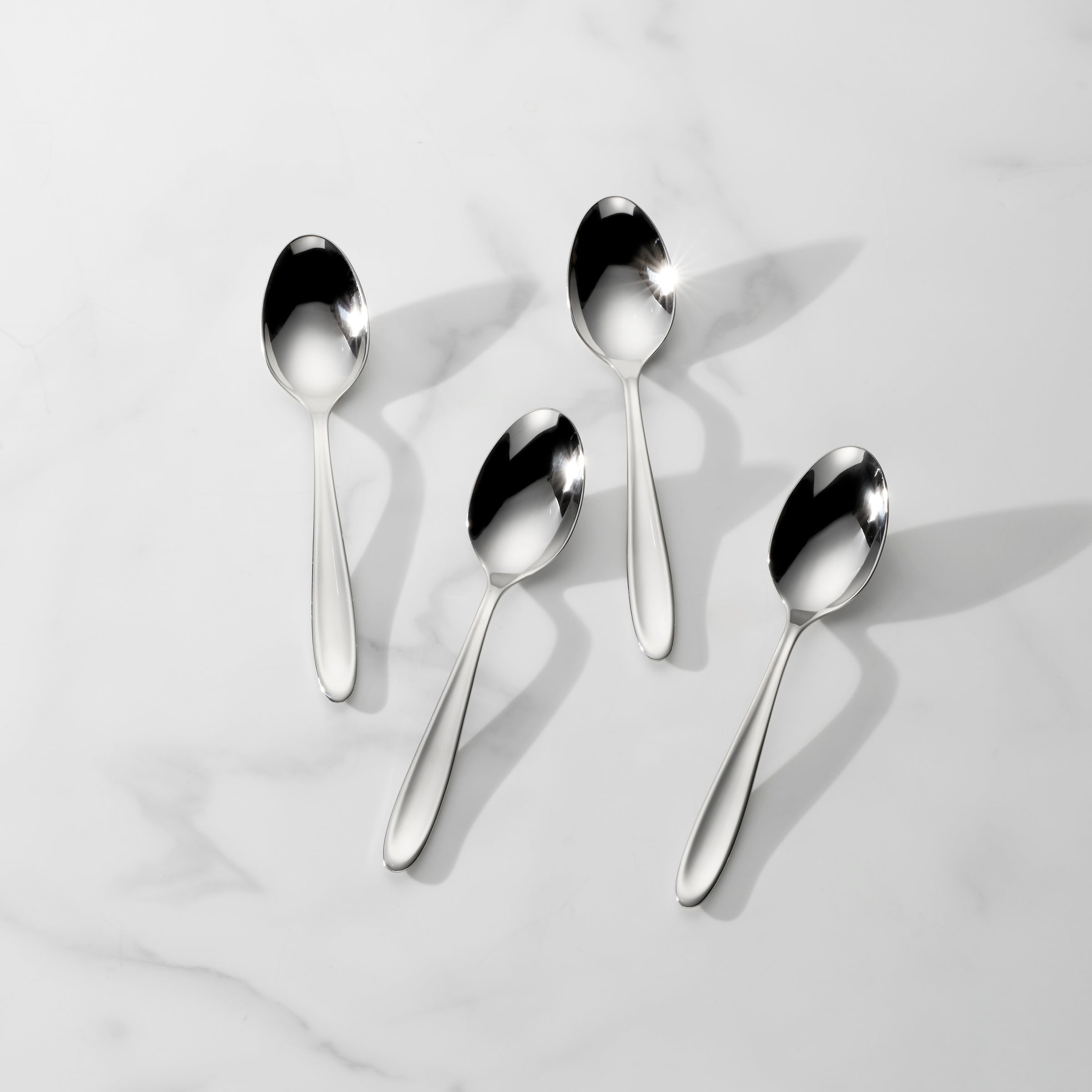 Cantera 18/10 Stainless Steel Teaspoons - Set of 4