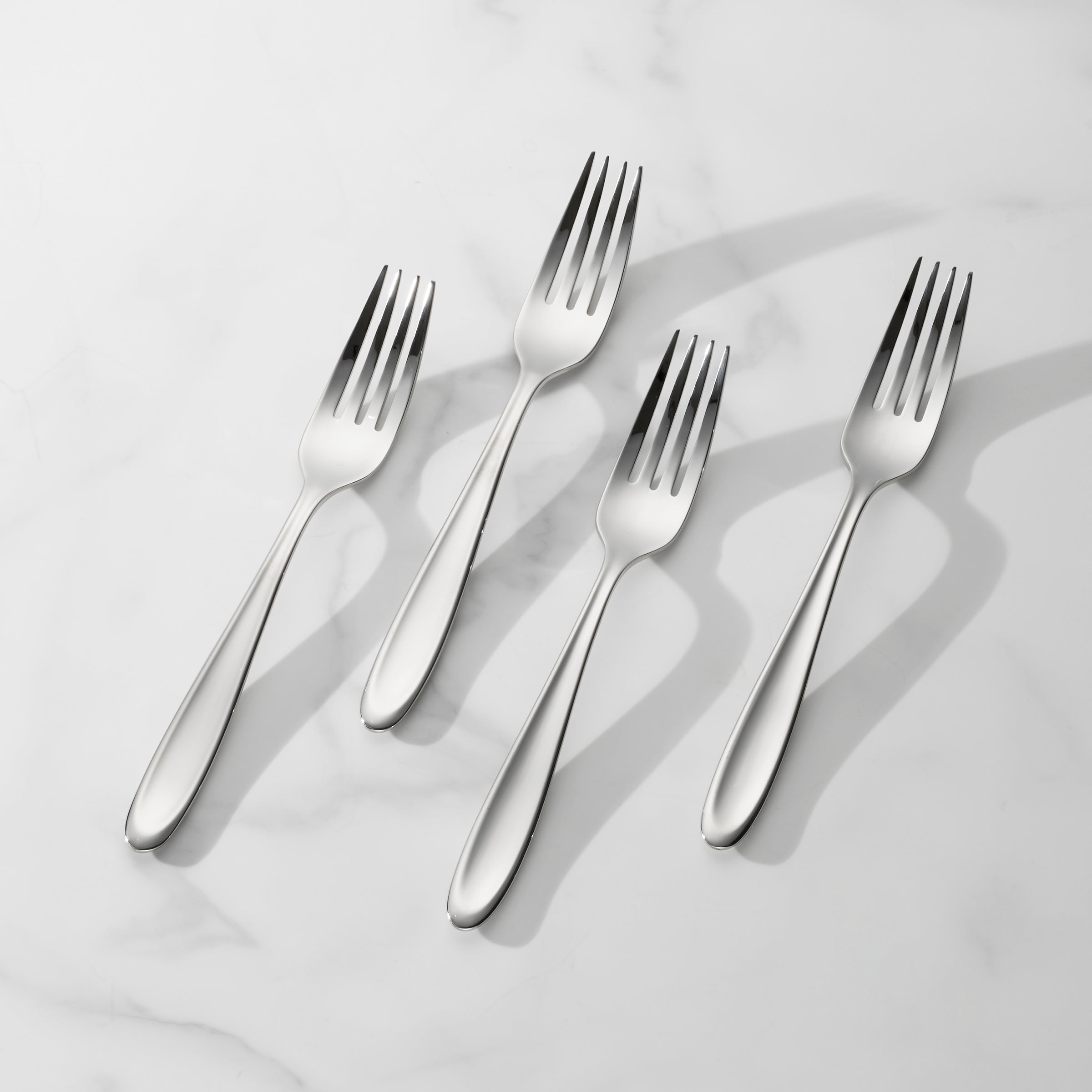 Cantera 18/10 Stainless Steel Dinner Forks - Set of 4