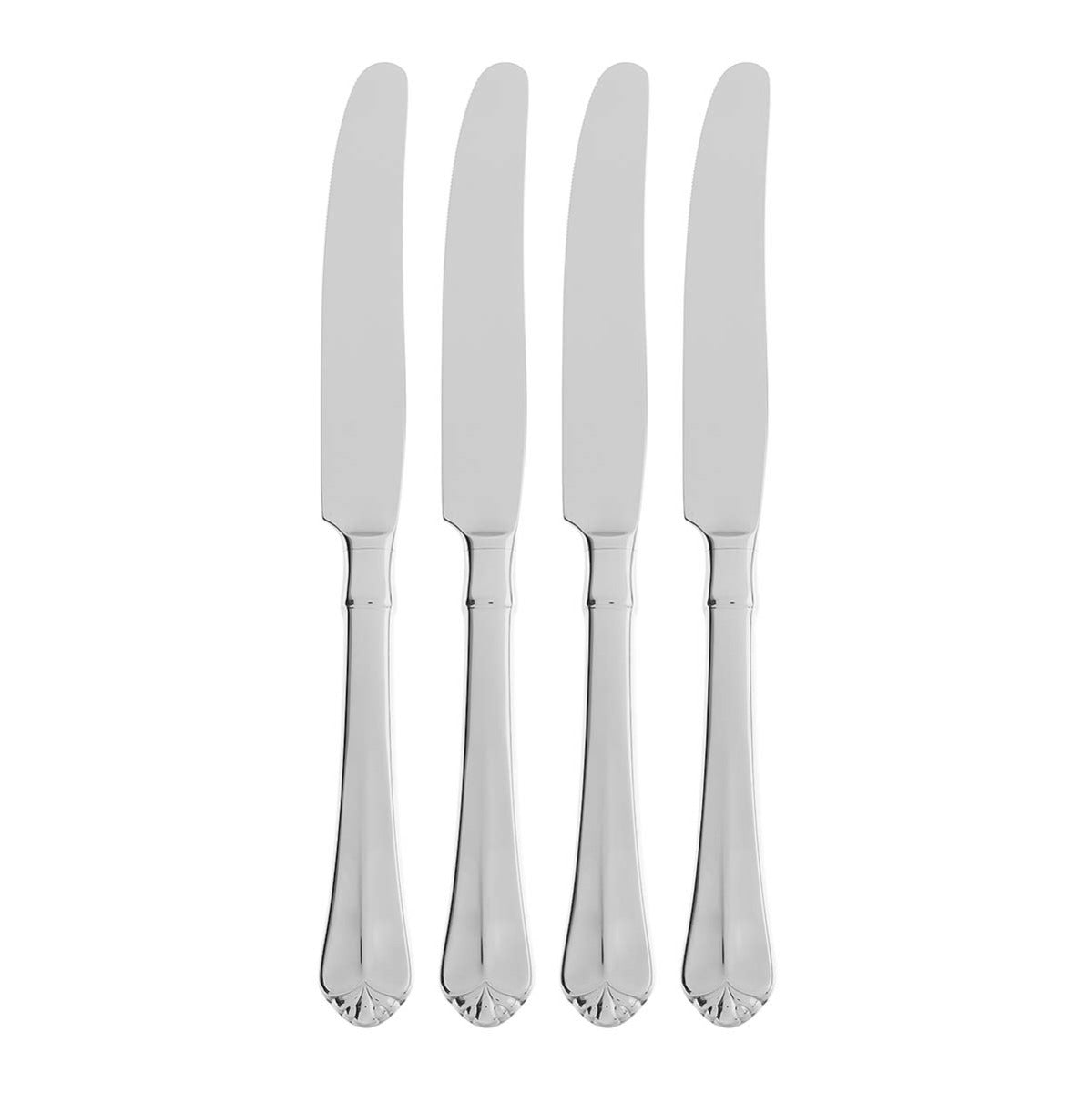 Juilliard 4-Piece Dinner Knife Set for Formal & Casual Dining