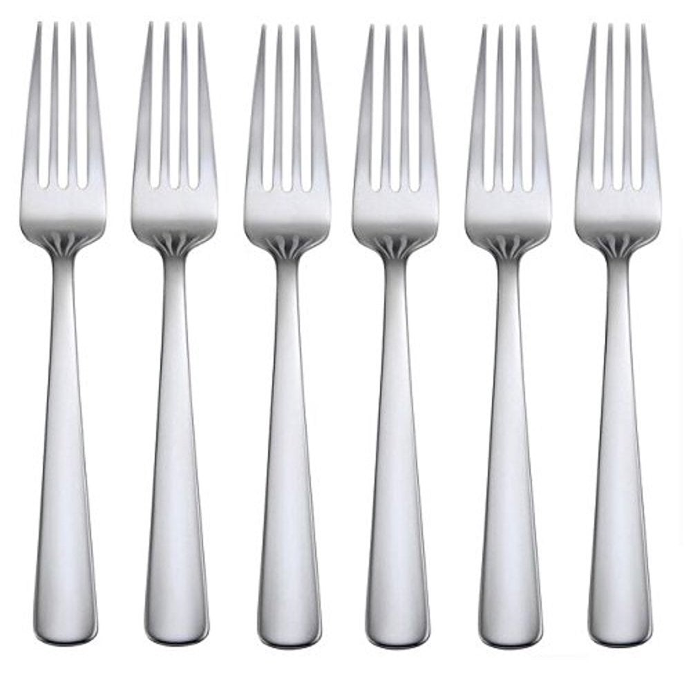 Aptitude Modern Salad Forks - Set of 6 Stainless Steel