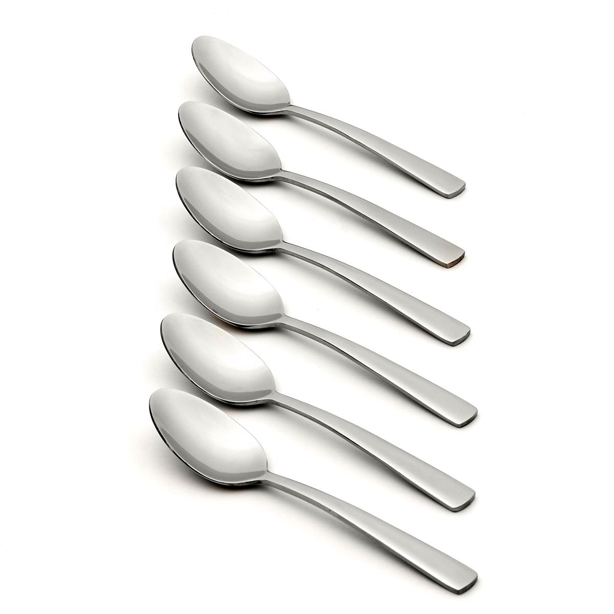 Nocha 6-Piece Stainless Steel Dinner Spoon Set – Minimalist Design