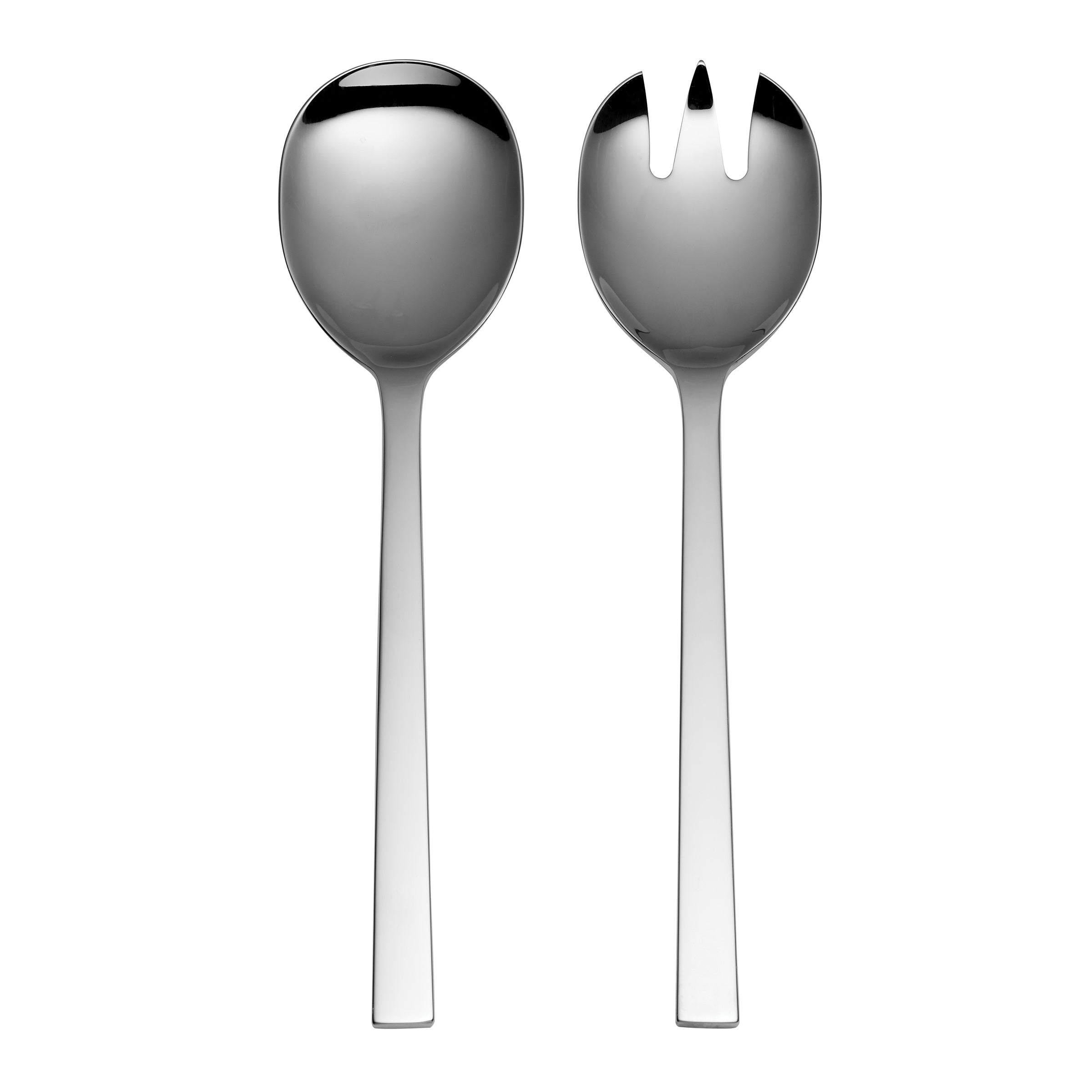 Chef's Table Silver Salad Servers Set - 2 Piece