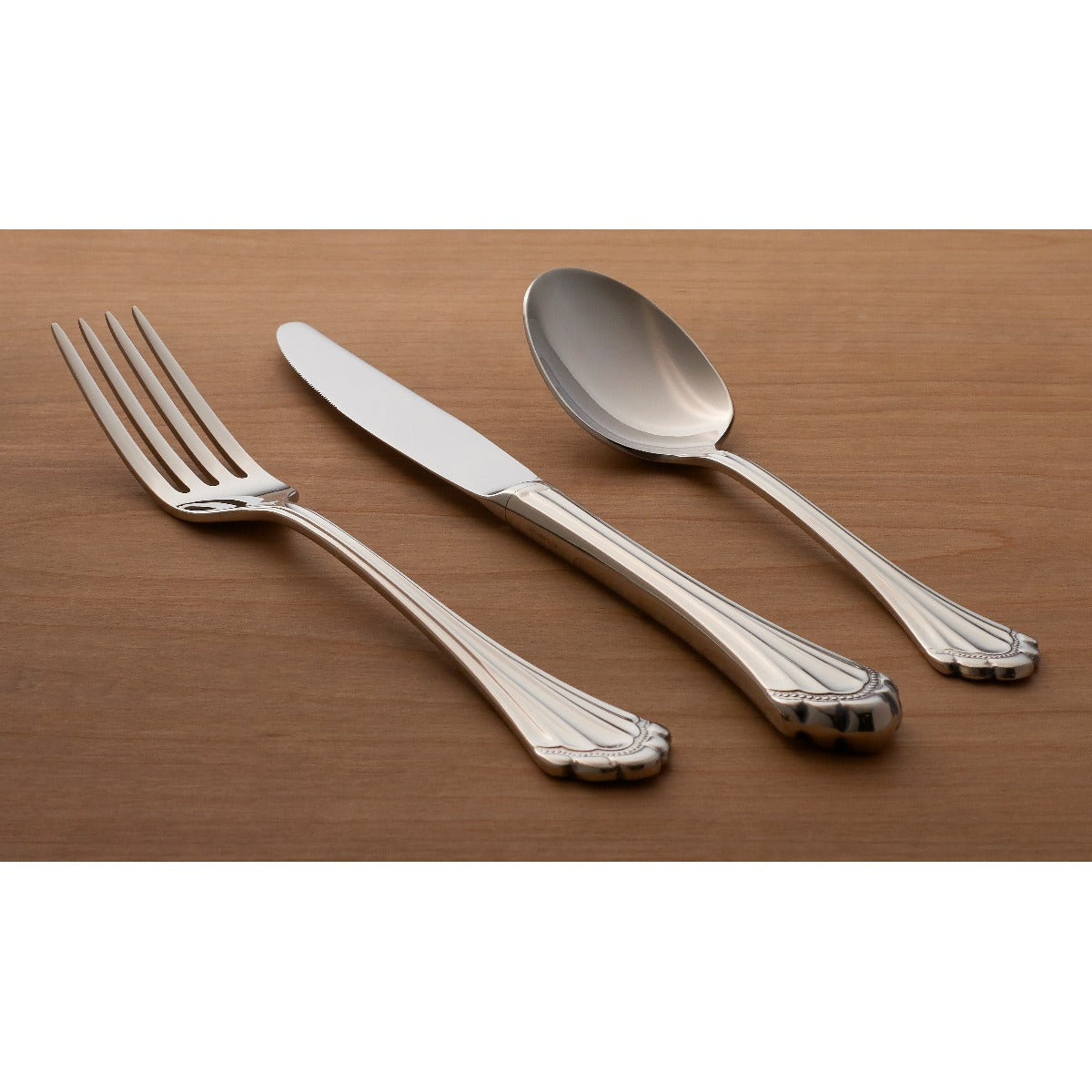 Marquette 18/8 Stainless Steel Dinner Forks - Set of 4