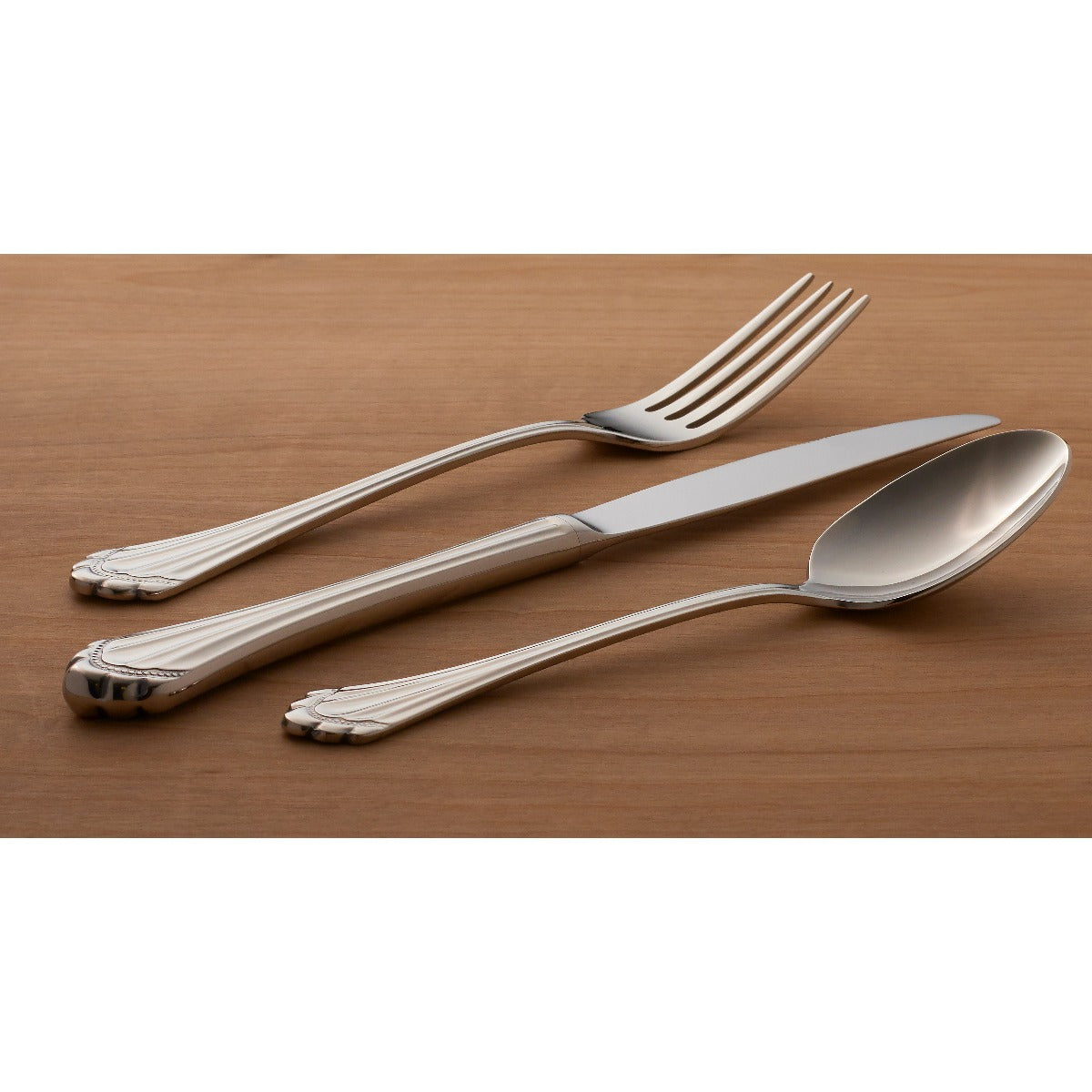 Marquette 18/8 Stainless Steel Dinner Forks - Set of 4