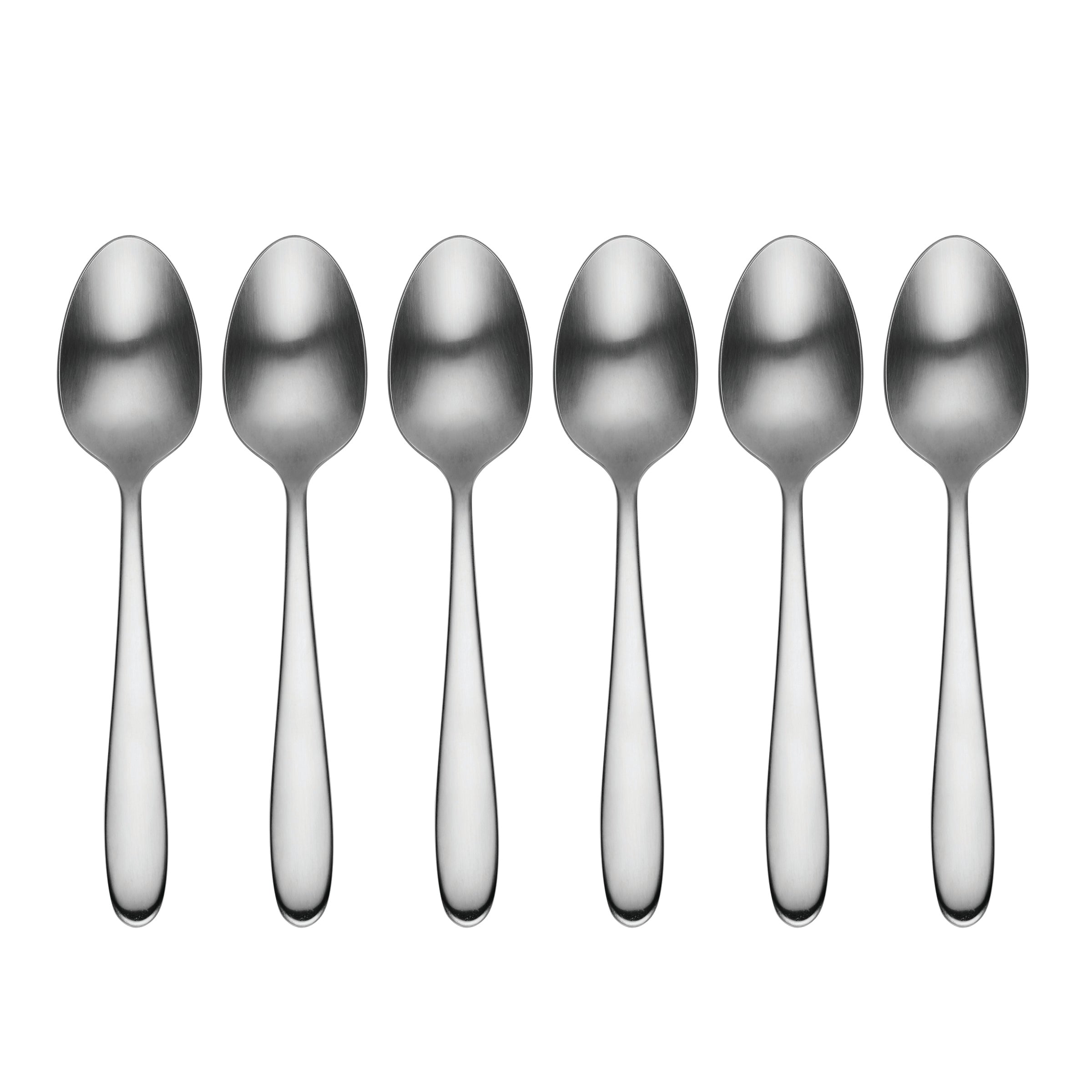 Vale Handcrafted Teaspoon Set - 6-Piece Natural Elegance
