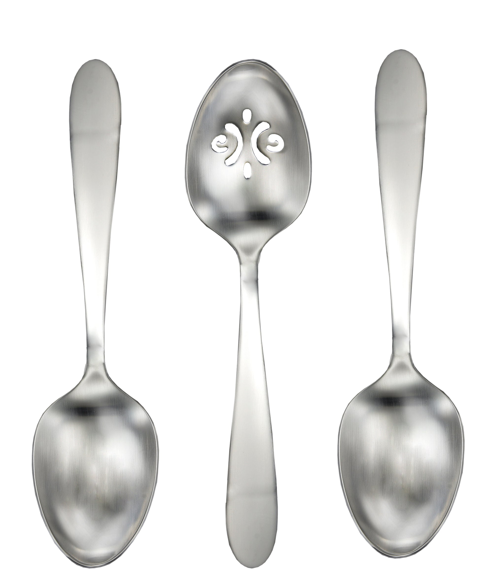 Vale Handcrafted 3-Piece Wooden Serving Spoon Set